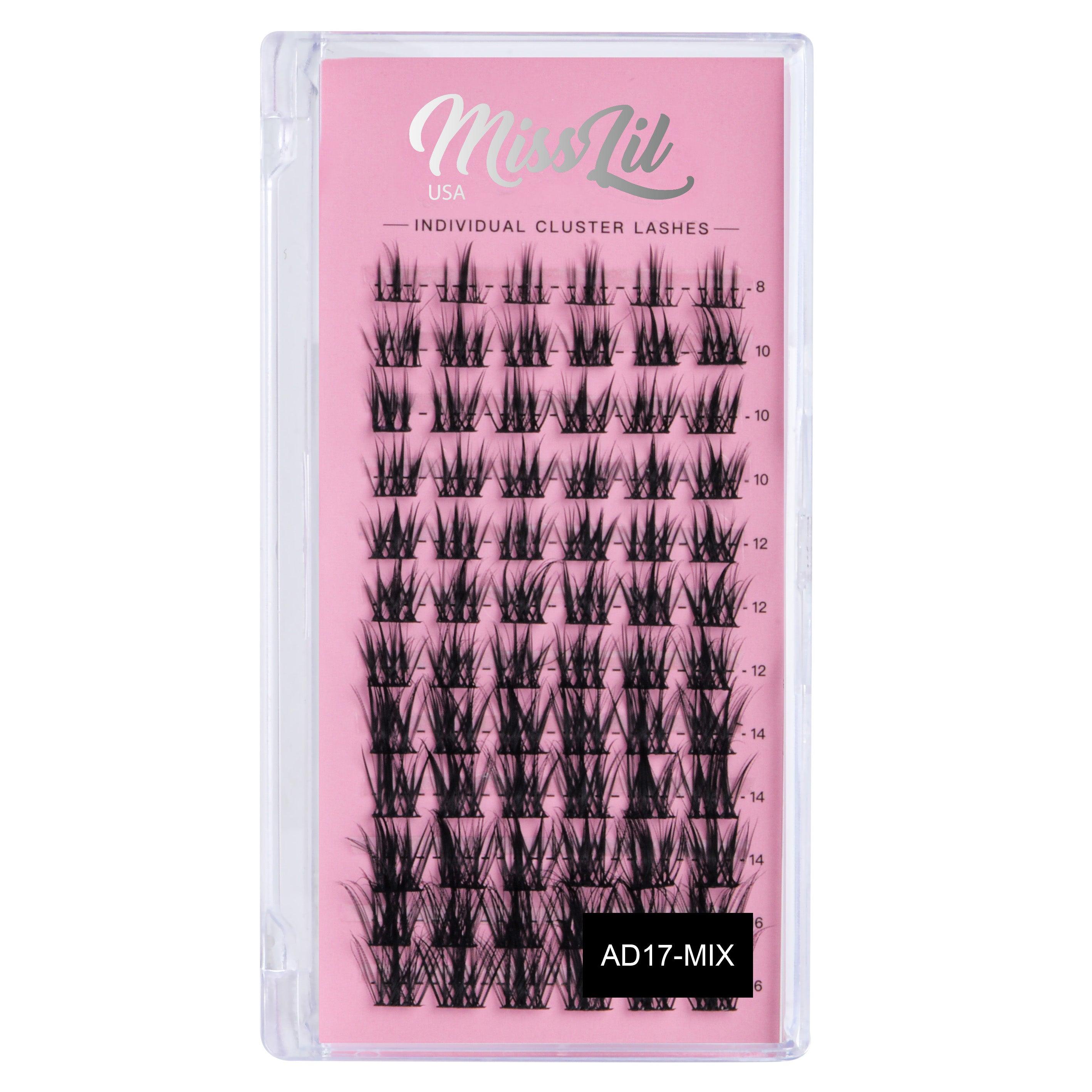 Cluster Lashes AD-17 MIX small - Miss Lil USA Wholesale