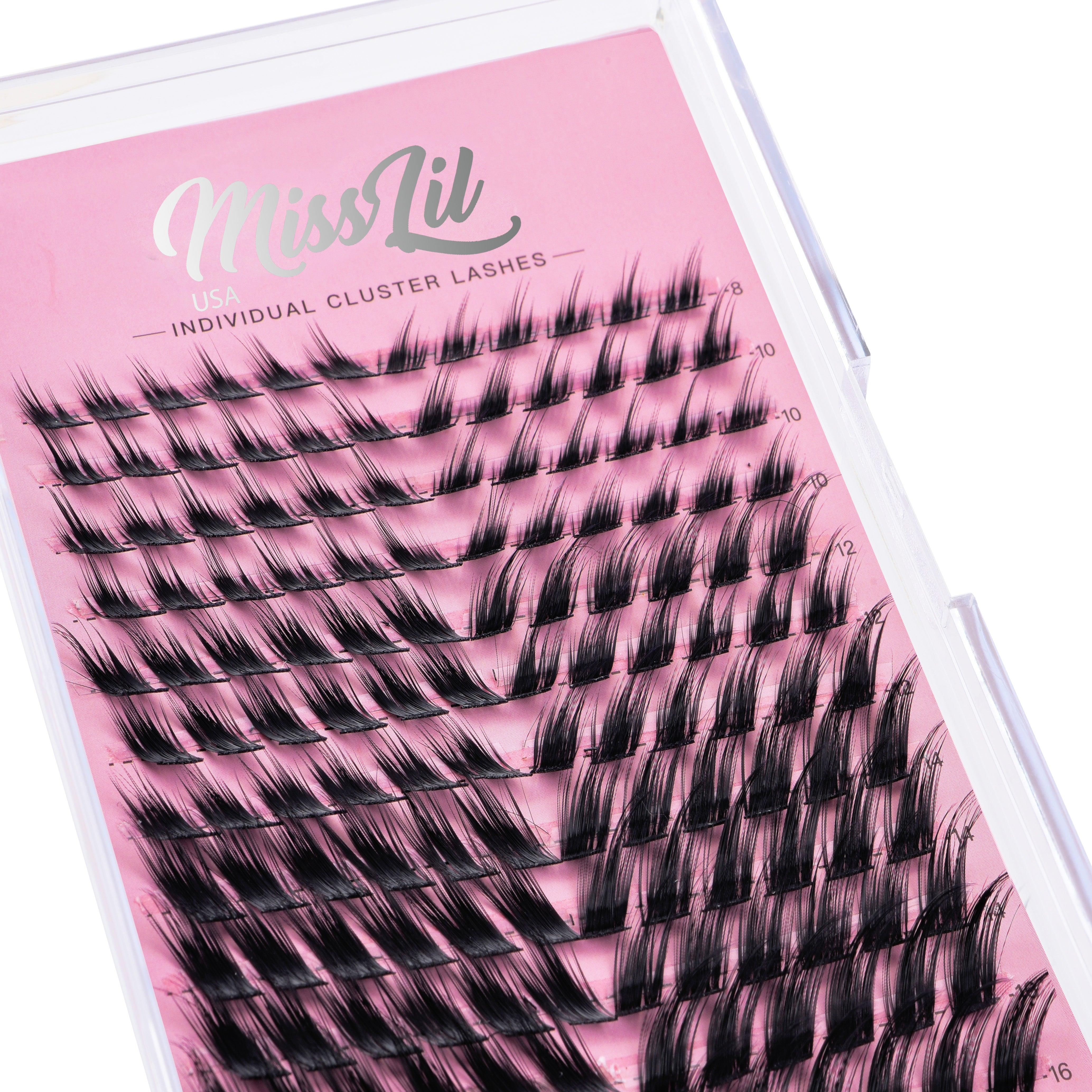 DIY Cluster Eyelashes AD-51 (Large Mixed Tray) - Miss Lil USA Wholesale