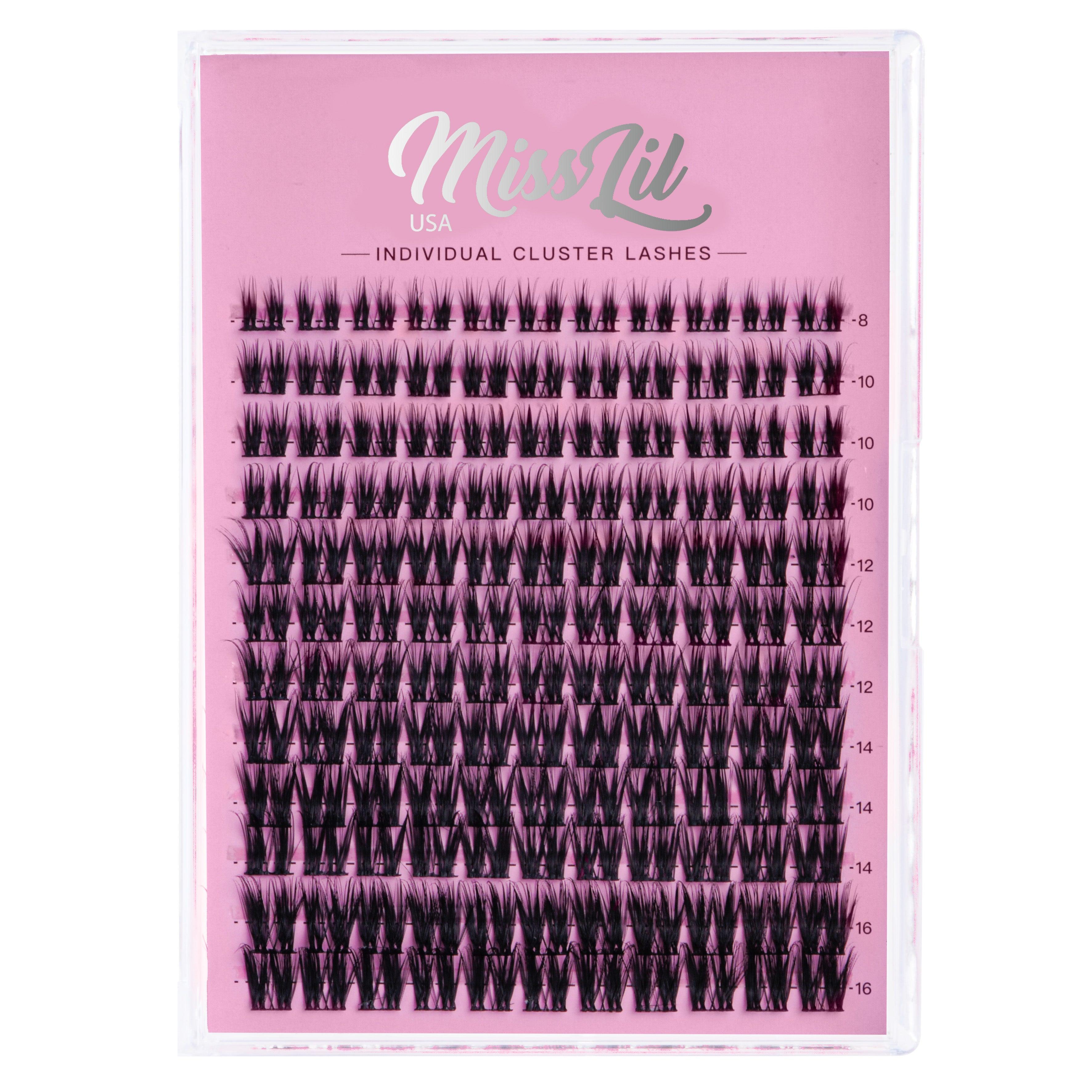 DIY Cluster lashes AD-52 (Large Mixed Tray) - Miss Lil USA Wholesale