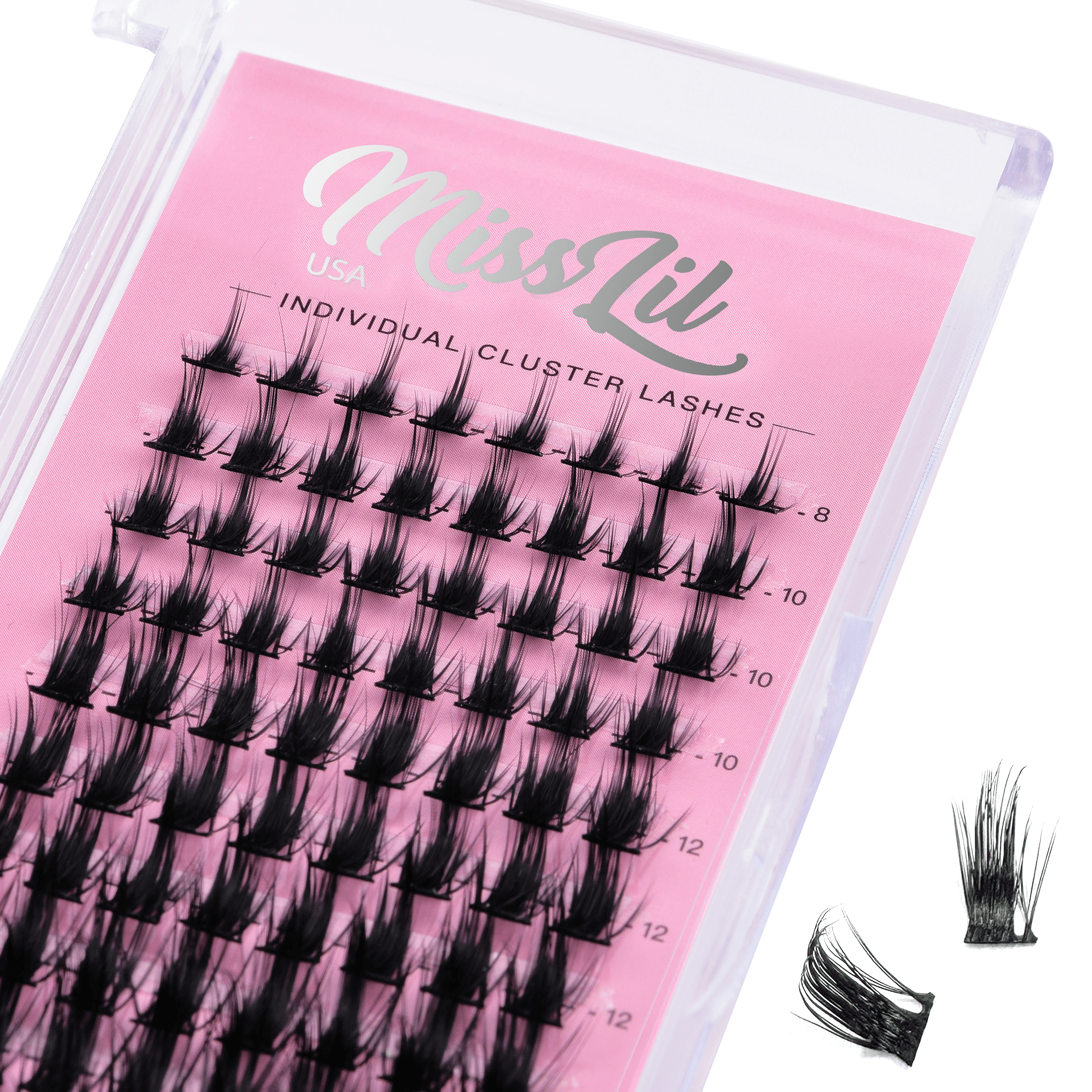 DIY Cluster Lashes AD-06 Small MIX - Miss Lil USA Wholesale