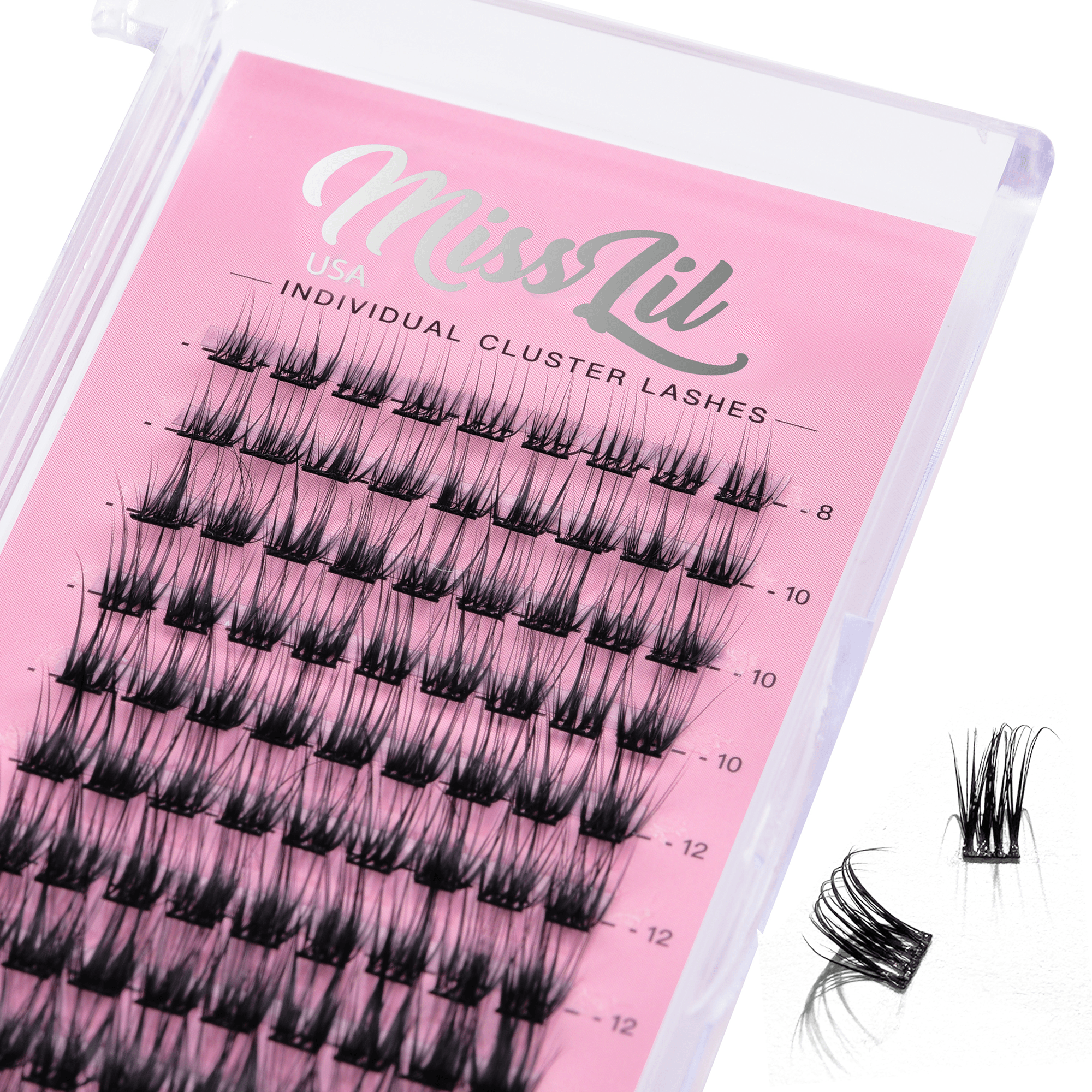 DIY Cluster Lashes AD-07 Small MIX - Miss Lil USA Wholesale