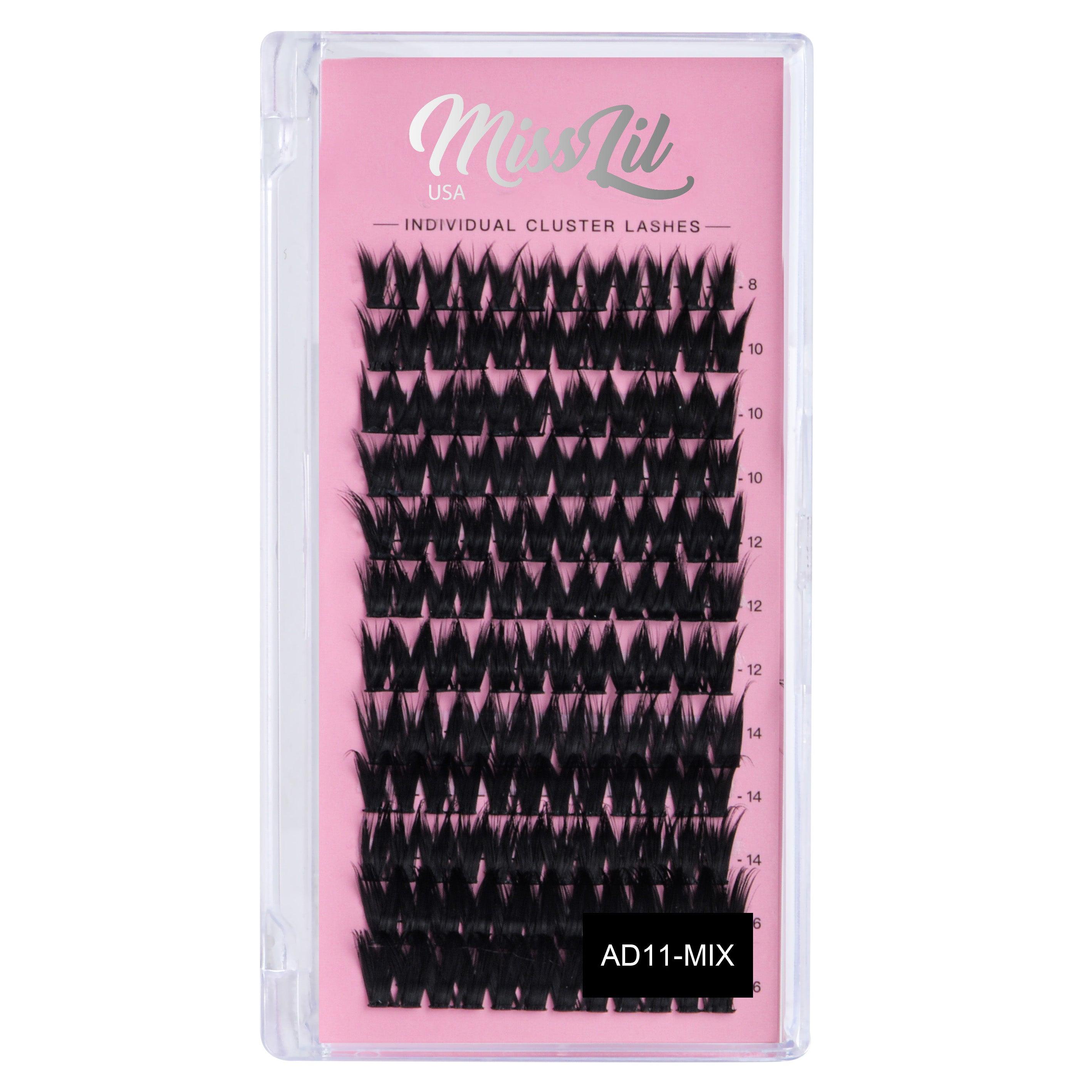 Eyelash Clusters Mix Tray AD-11 Small - Miss Lil USA Wholesale