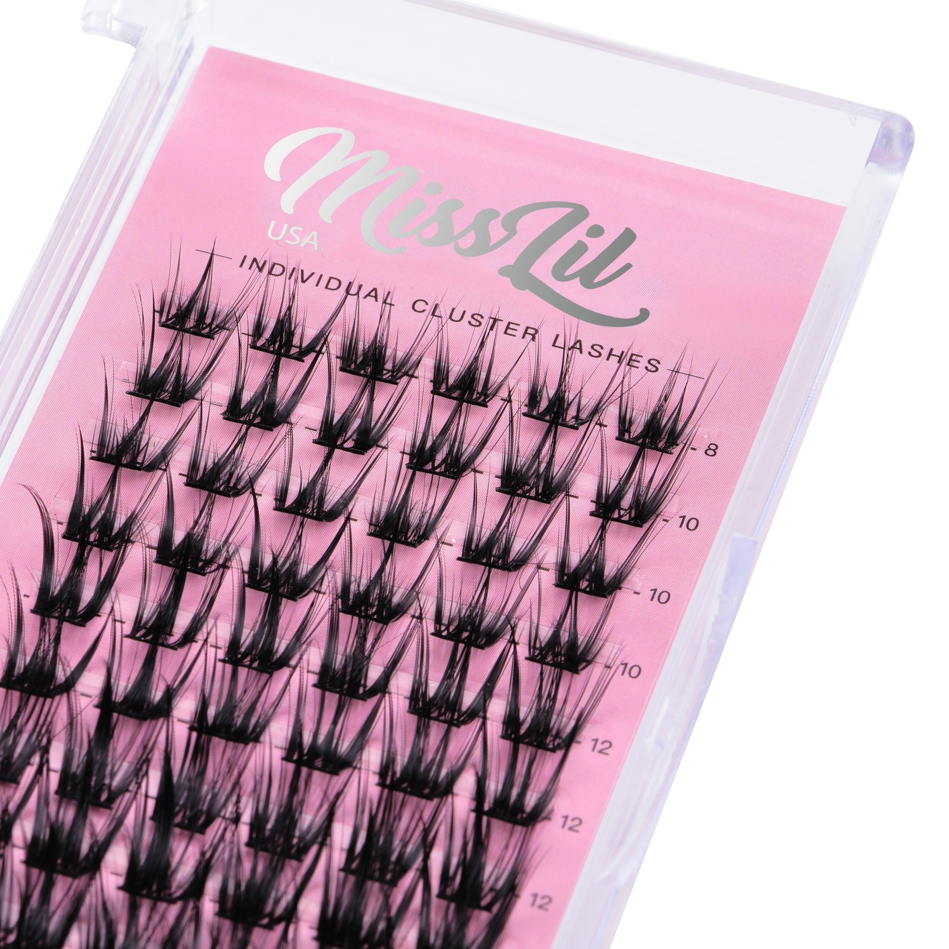 DIY Individual Cluster lashes AD-23 Small MIX Tray - Miss Lil USA Wholesale