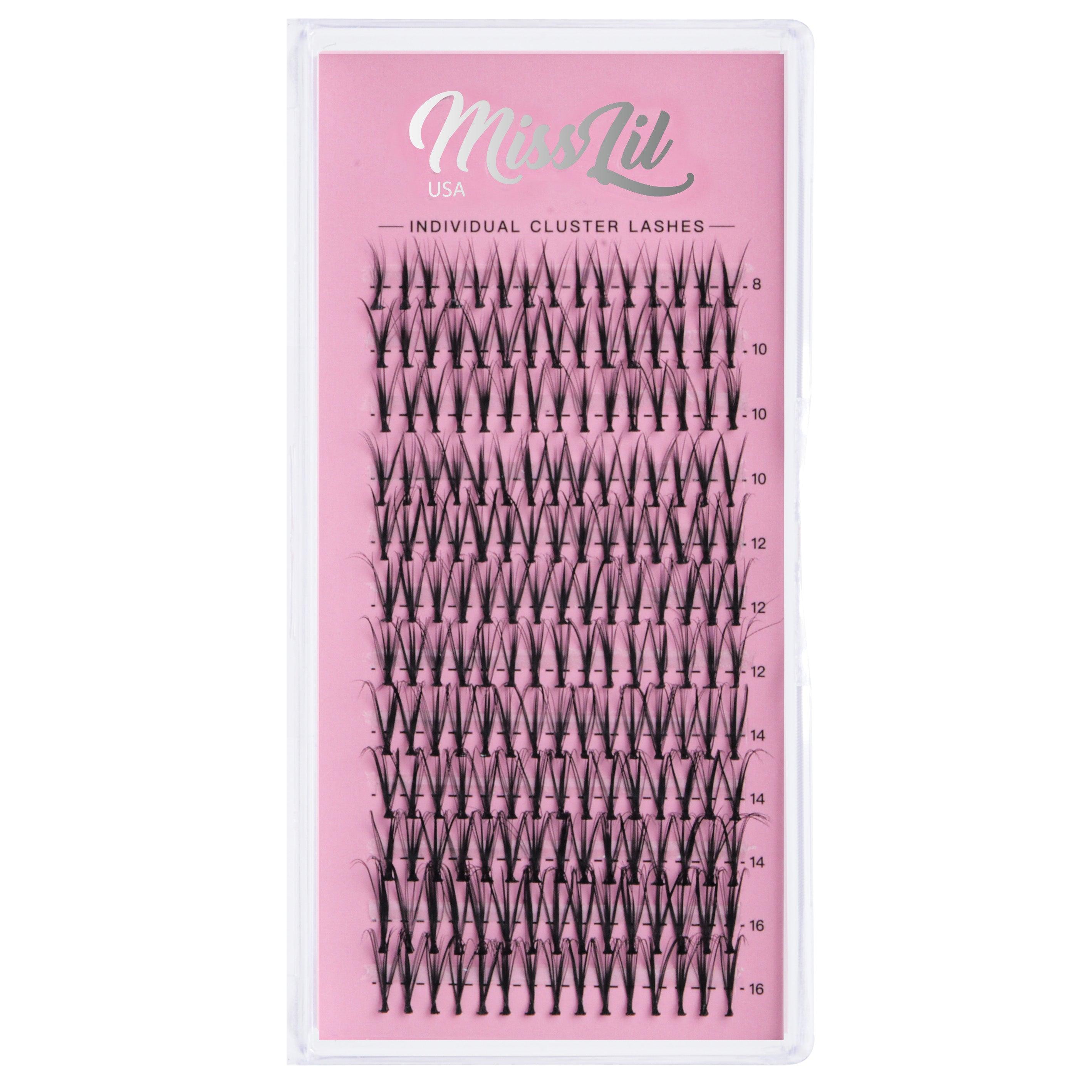 Individual Cluster Lashes AD-37 (Small Mixed Tray) - Miss Lil USA Wholesale