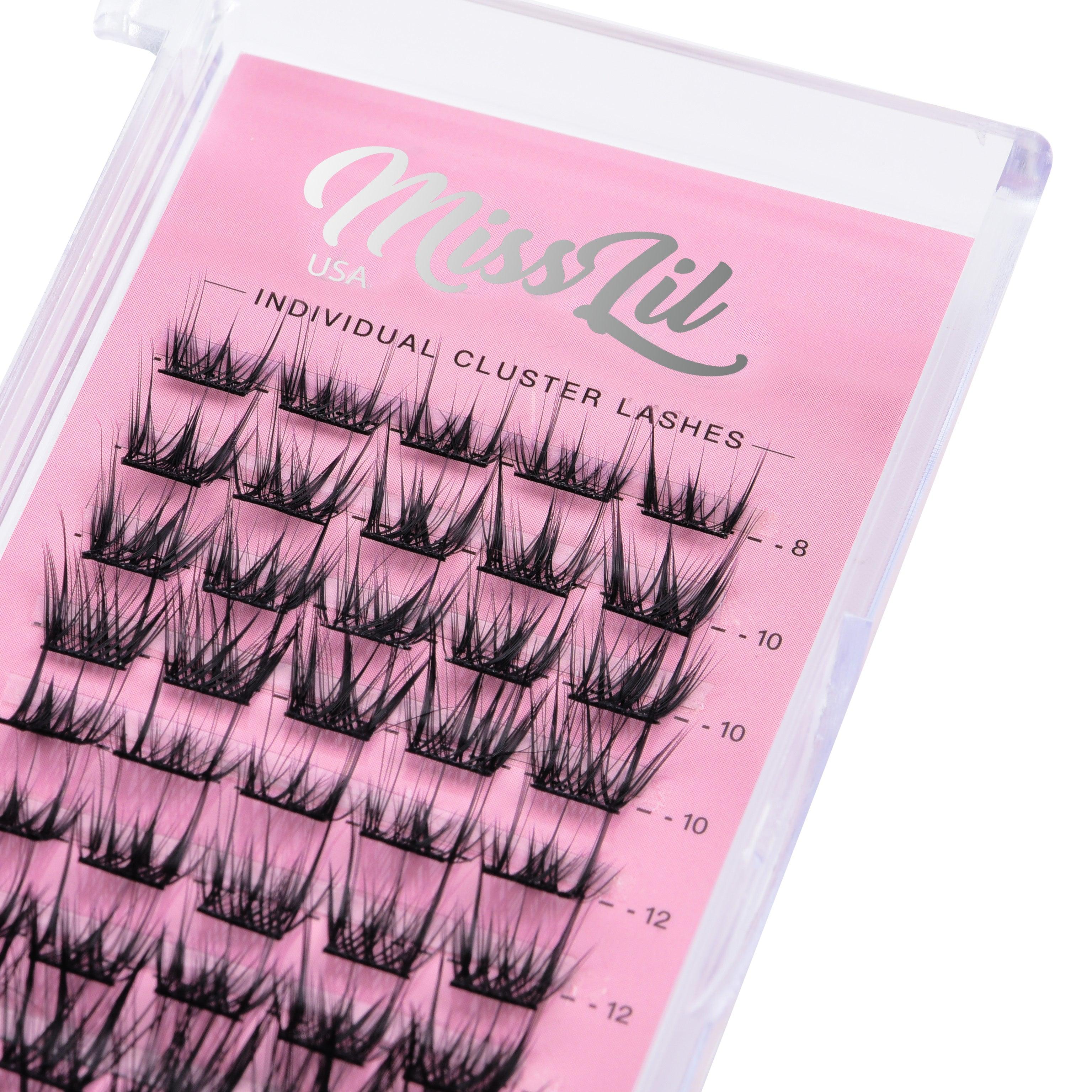 DIY Individual Cluster lashes AD-39 Small MIX Tray - Miss Lil USA Wholesale