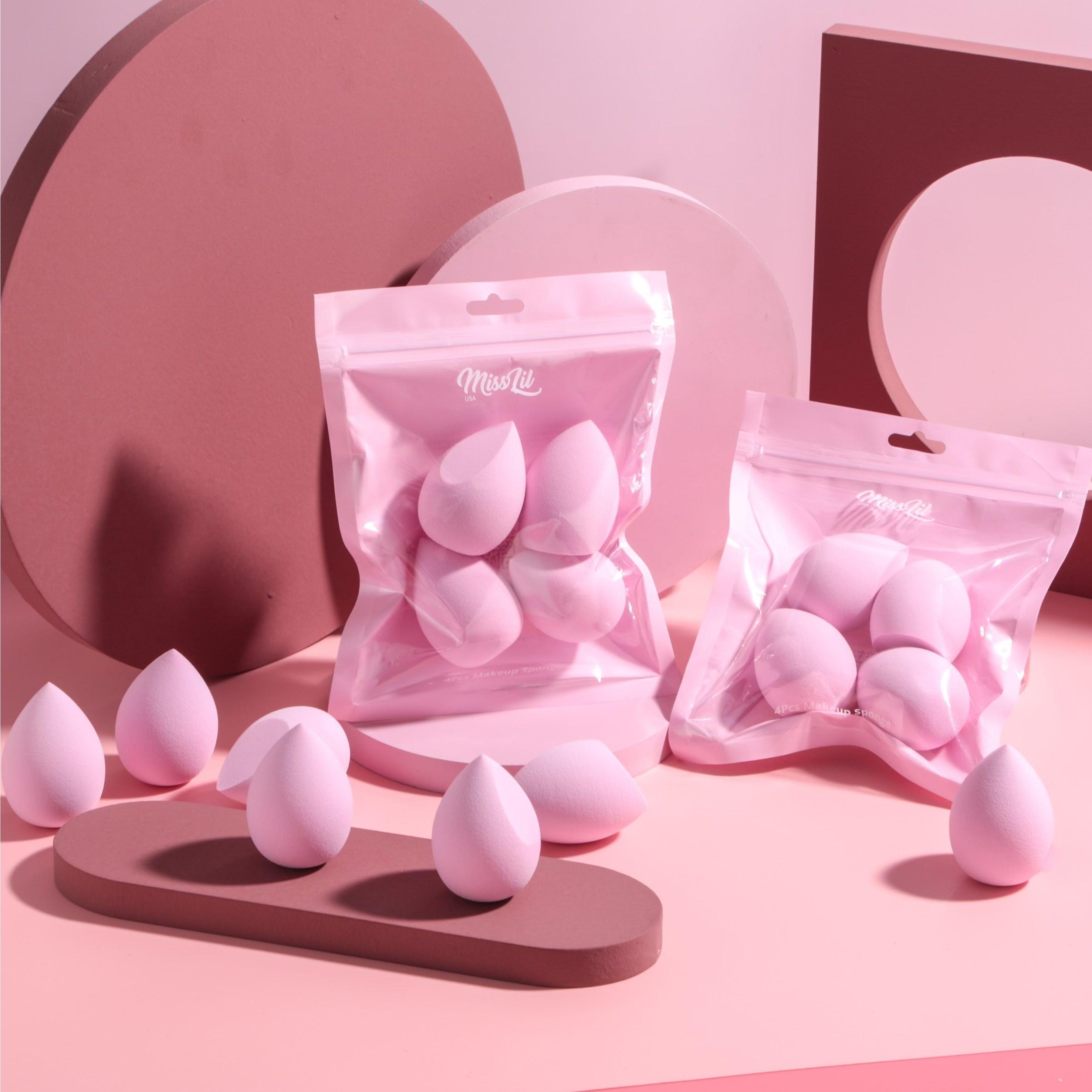 Makeup blender sponges pink - Miss Lil USA Wholesale