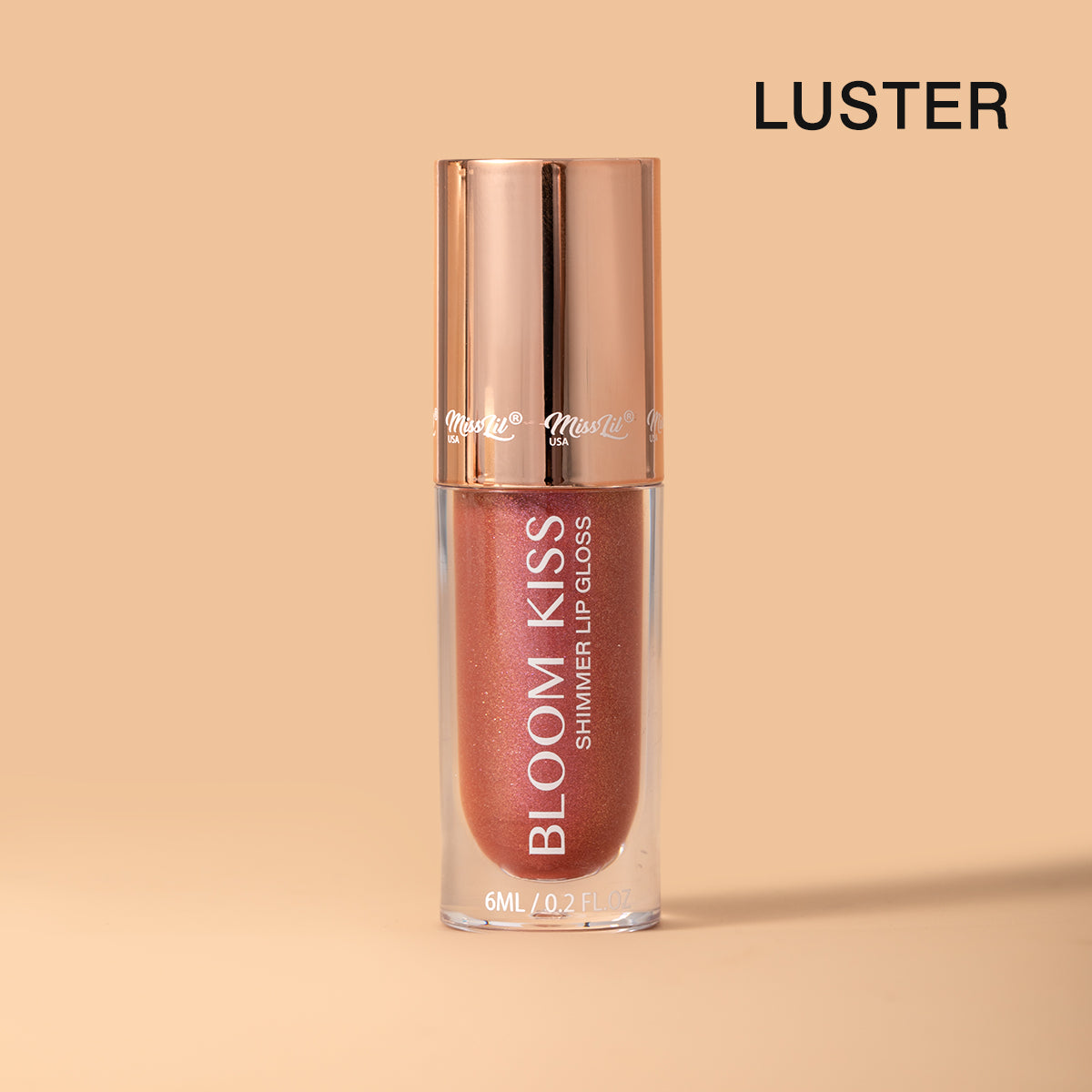 BLOOM KISS SHIMMER LIP GLOSS- LUSTER (Set of 12)