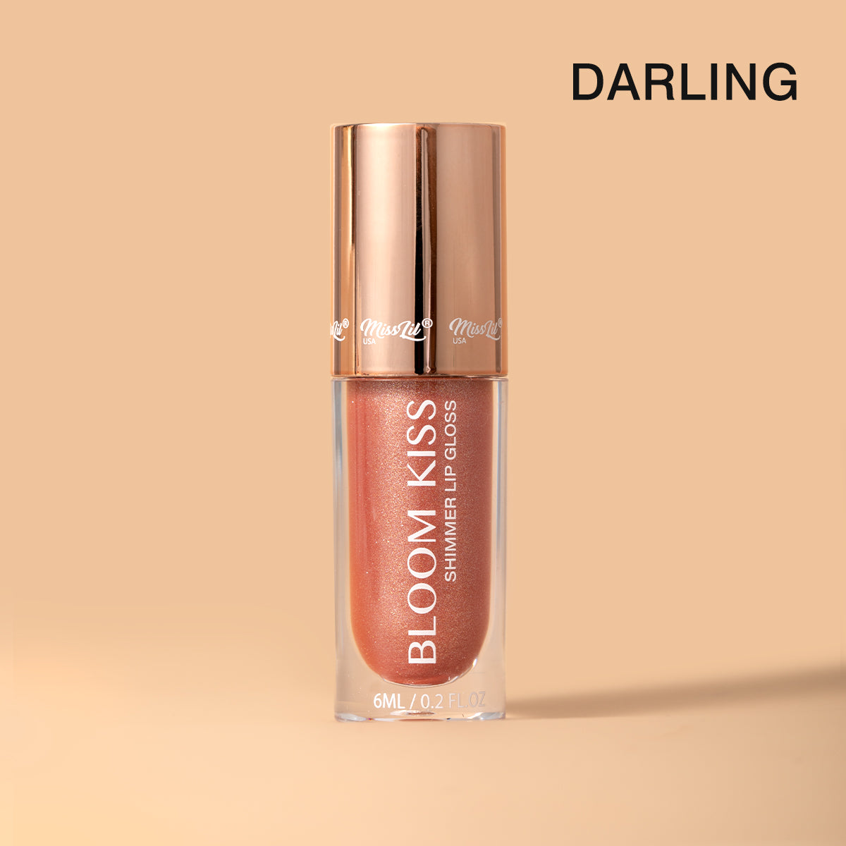 BLOOM KISS SHIMMER LIP GLOSS- DARLING (Set of 12)