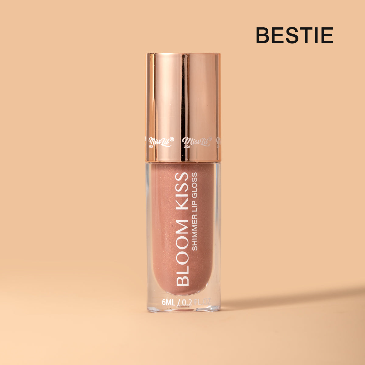 BLOOM KISS SHIMMER LIP GLOSS- BESTIE (Set of 12)