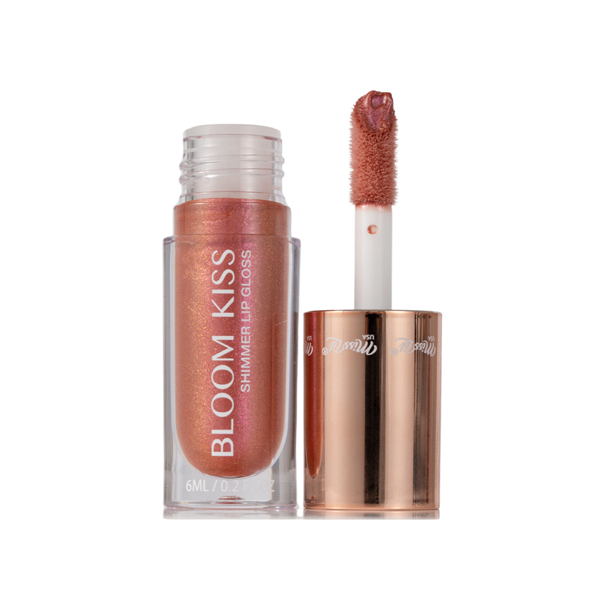 BLOOM KISS SHIMMER LIP GLOSS- DARLING (Set of 12)
