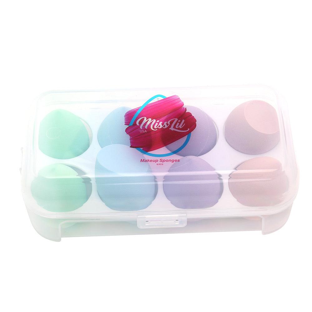 8 Pcs/Set Makeup Sponges #2 (Pack of 6) - Miss Lil USA Wholesale