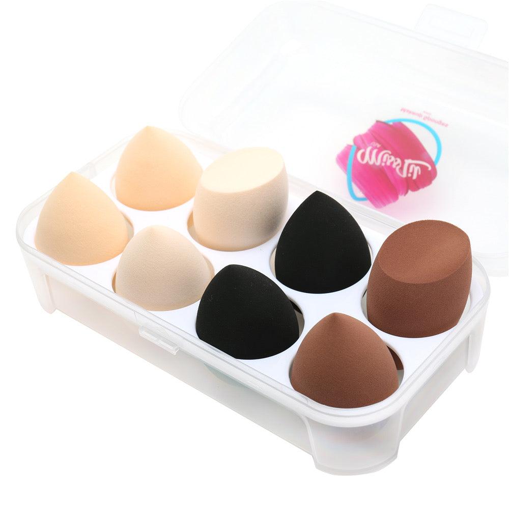 8 Pcs/Set Makeup Sponges #3 (Pack of 6) - Miss Lil USA Wholesale