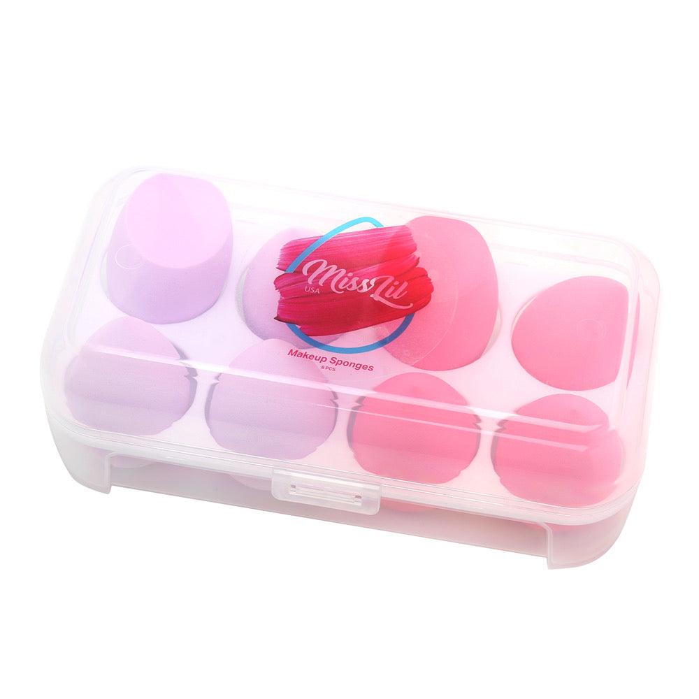 8 Pcs/Set Makeup Sponges #4 (Pack of 6) - Miss Lil USA Wholesale