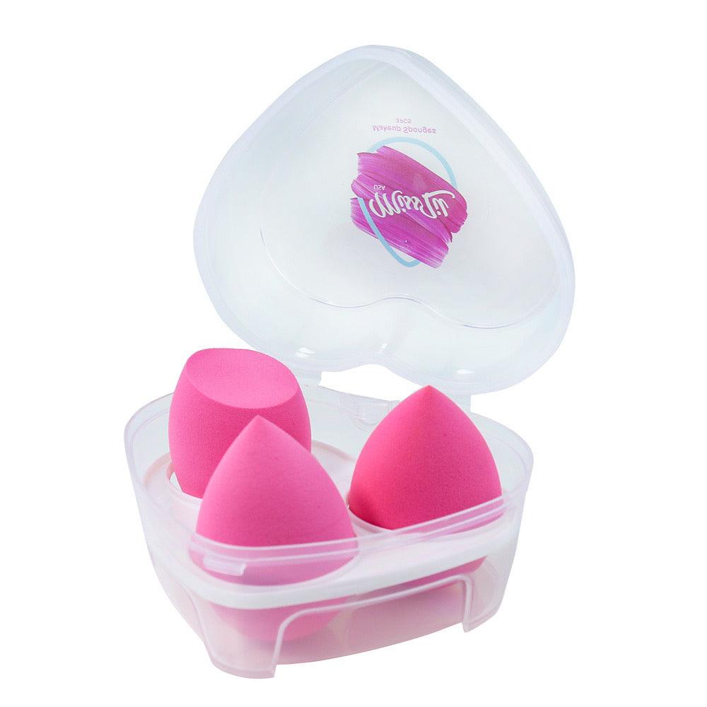 3 Pcs/Set Makeup Sponges #1 (Pack of 12) - Miss Lil USA Wholesale