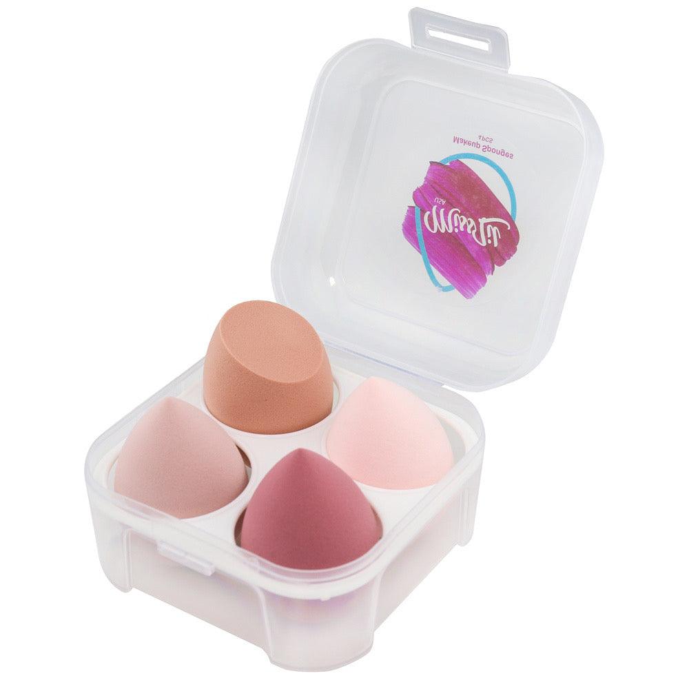 4 Pcs/Set Makeup Sponges #1 (Pack of 12) - Miss Lil USA Wholesale