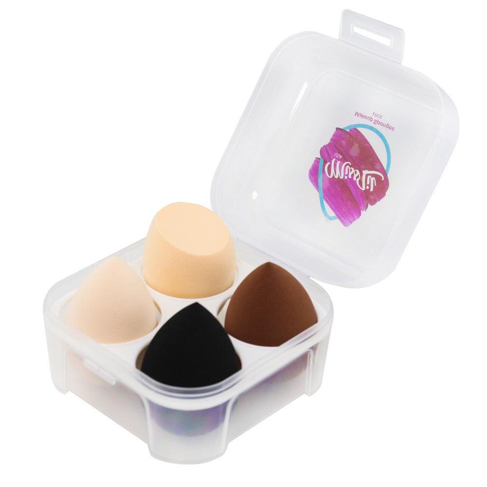 4 Pcs/Set Makeup Sponges #2 (Pack of 12) - Miss Lil USA Wholesale