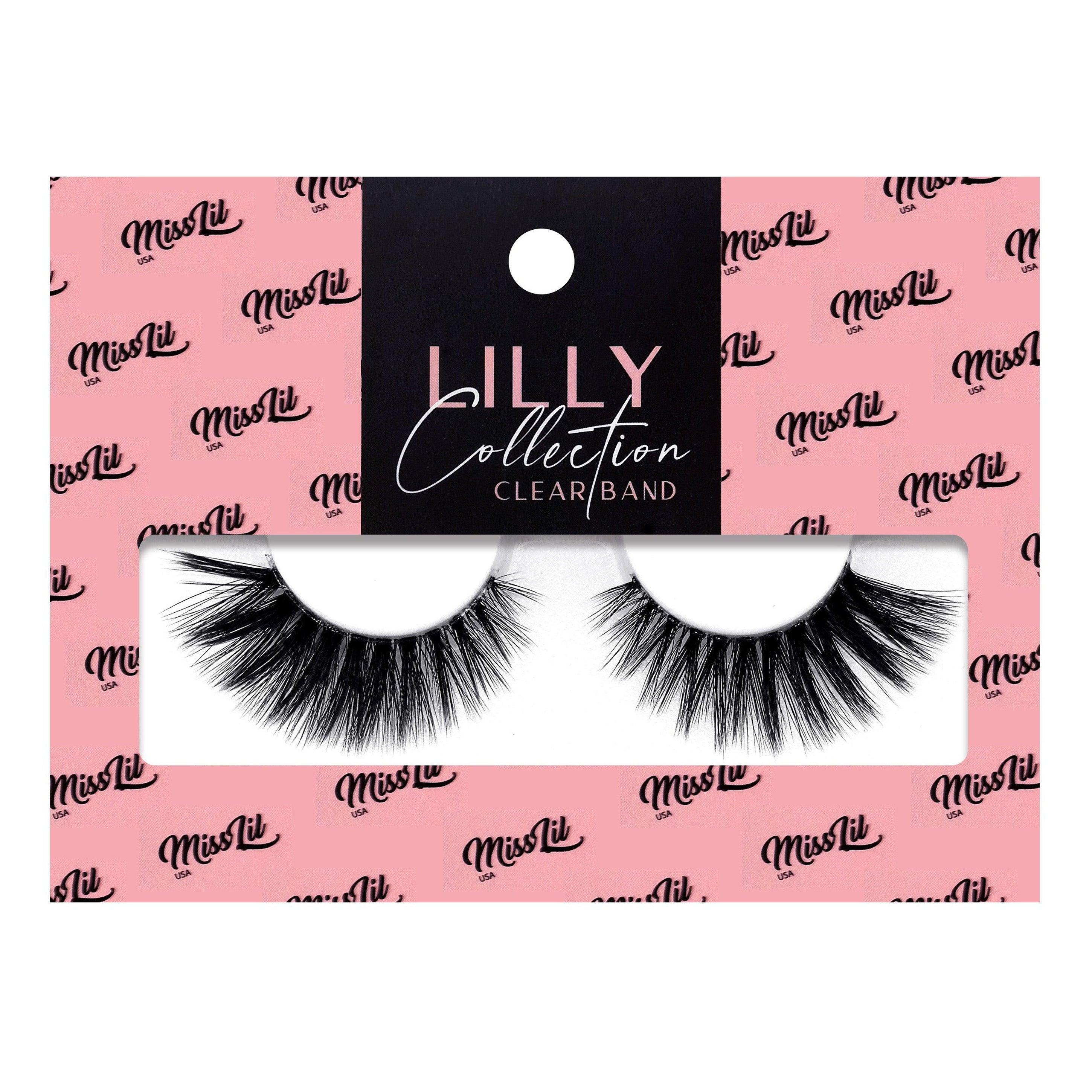 1-Pair Lashes-Lilly Collection #2 (Pack of 12) - Miss Lil USA Wholesale