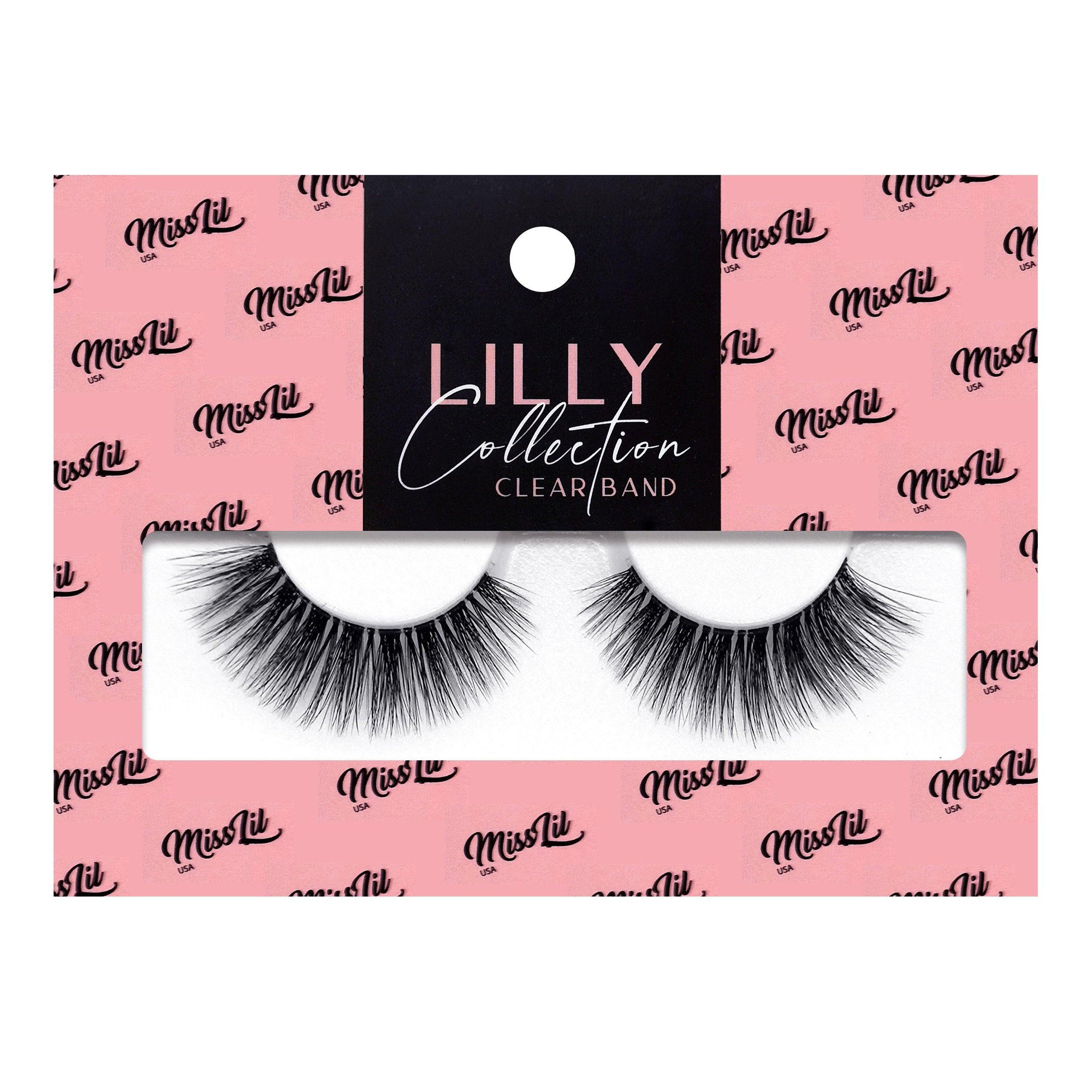 1-Pair Lashes-Lilly Collection #4 (Pack of 12) - Miss Lil USA Wholesale