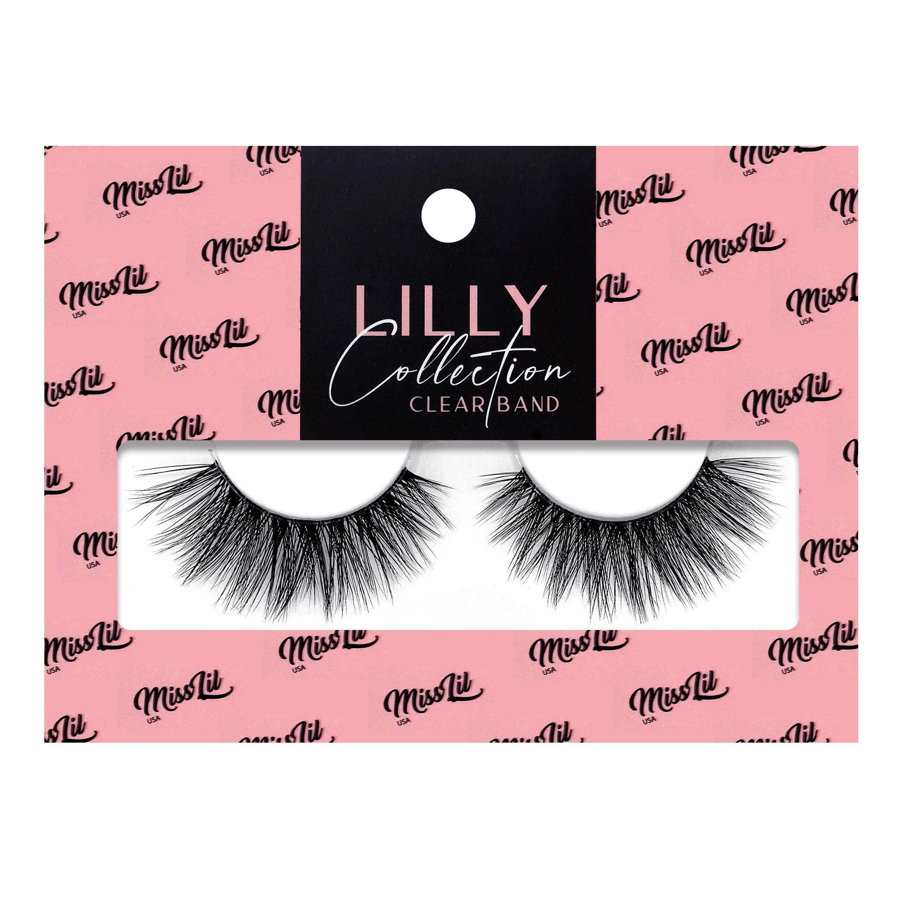 1-Pair Lashes-Lilly Collection #5 (Pack of 12) - Miss Lil USA Wholesale