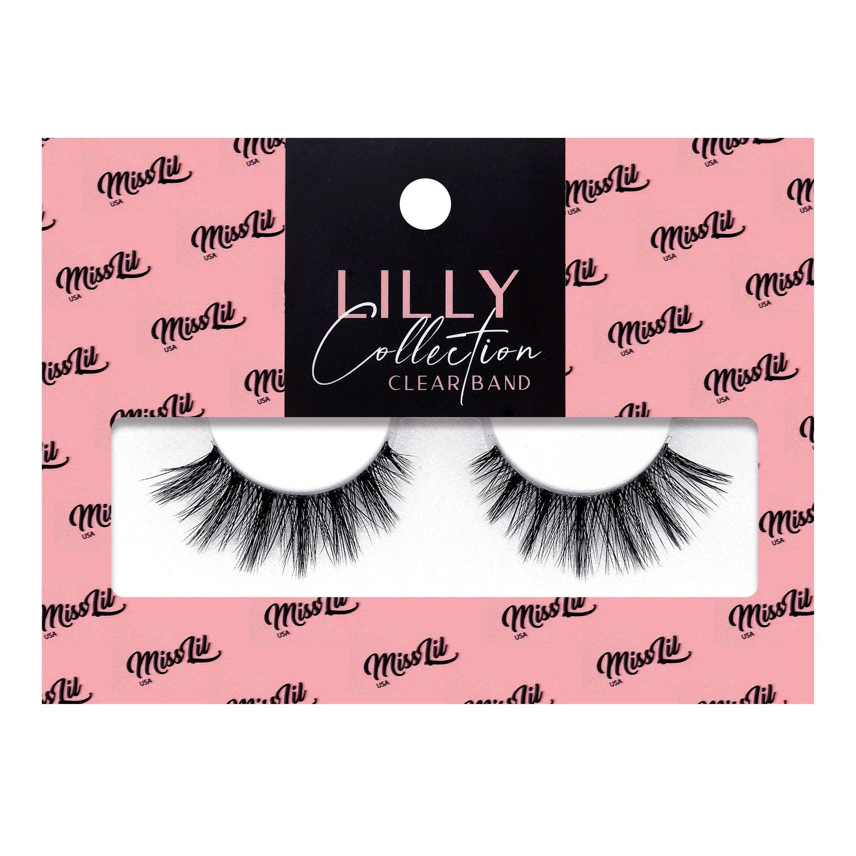 1-Pair Lashes-Lilly Collection #8 (Pack of 12) - Miss Lil USA Wholesale