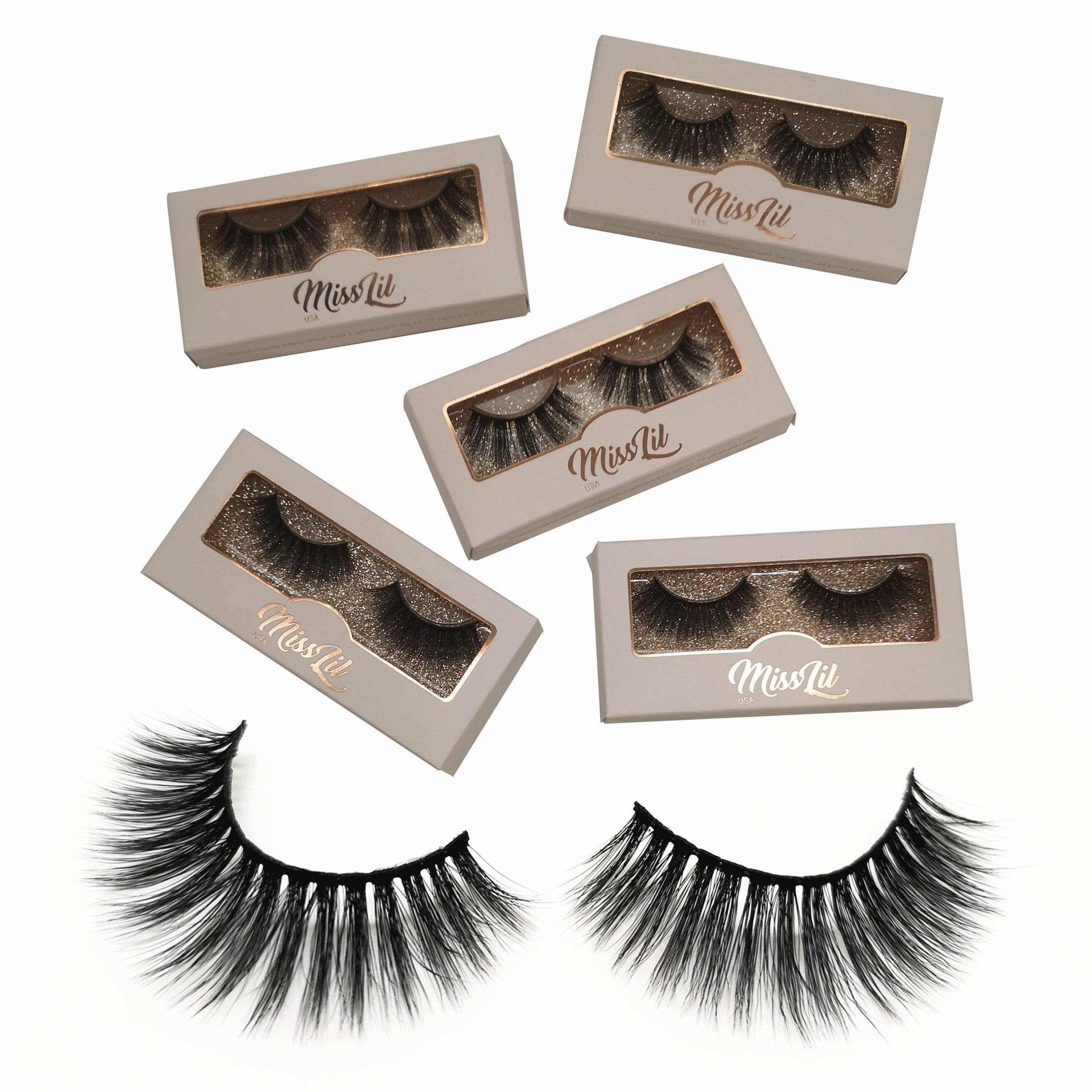 1 Pair Miss Lil USA Lashes #30 (Pack of 12) - Miss Lil USA Wholesale