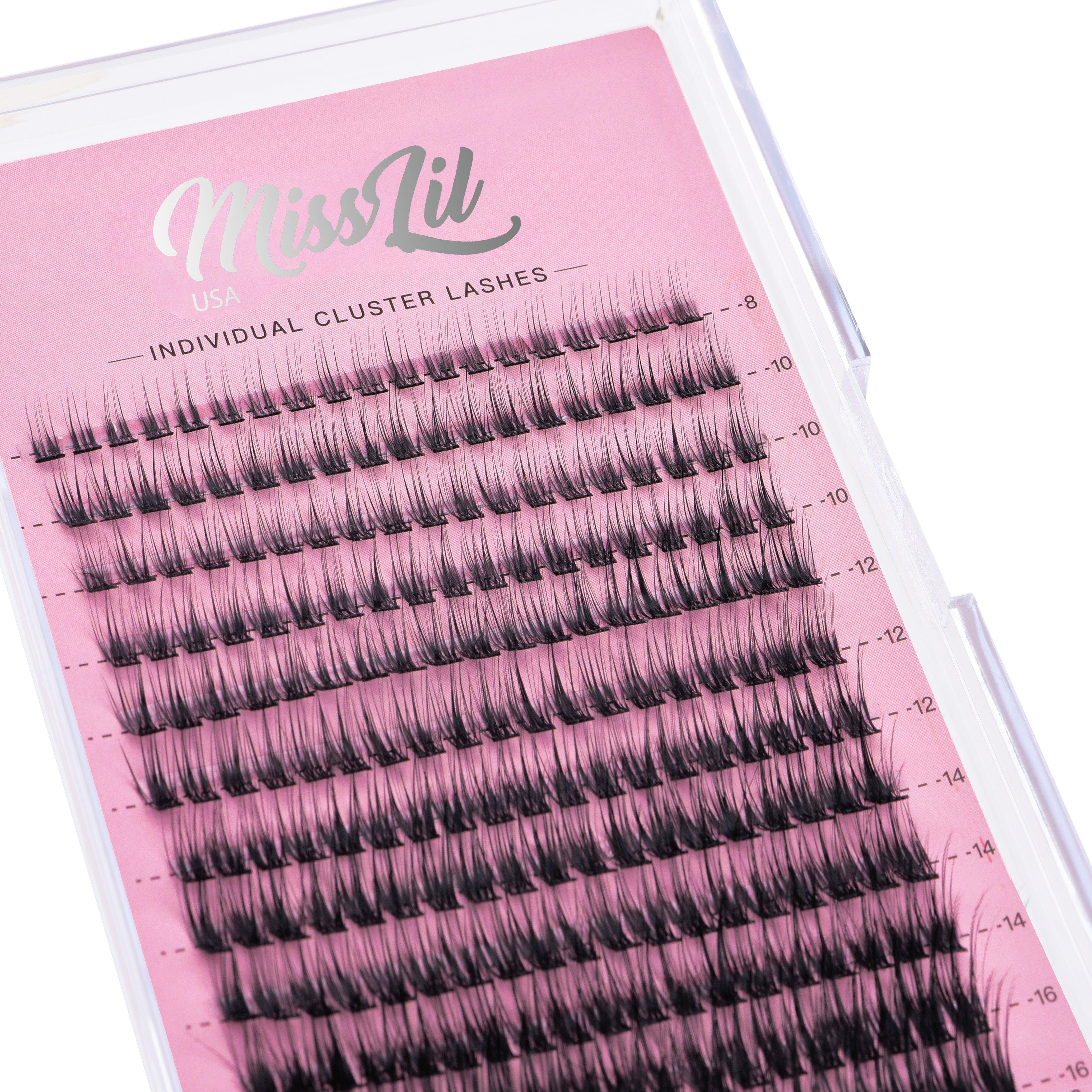 DIY Individual Cluster Lashes AD-07 (Large Mixed Tray) - Miss Lil USA Wholesale