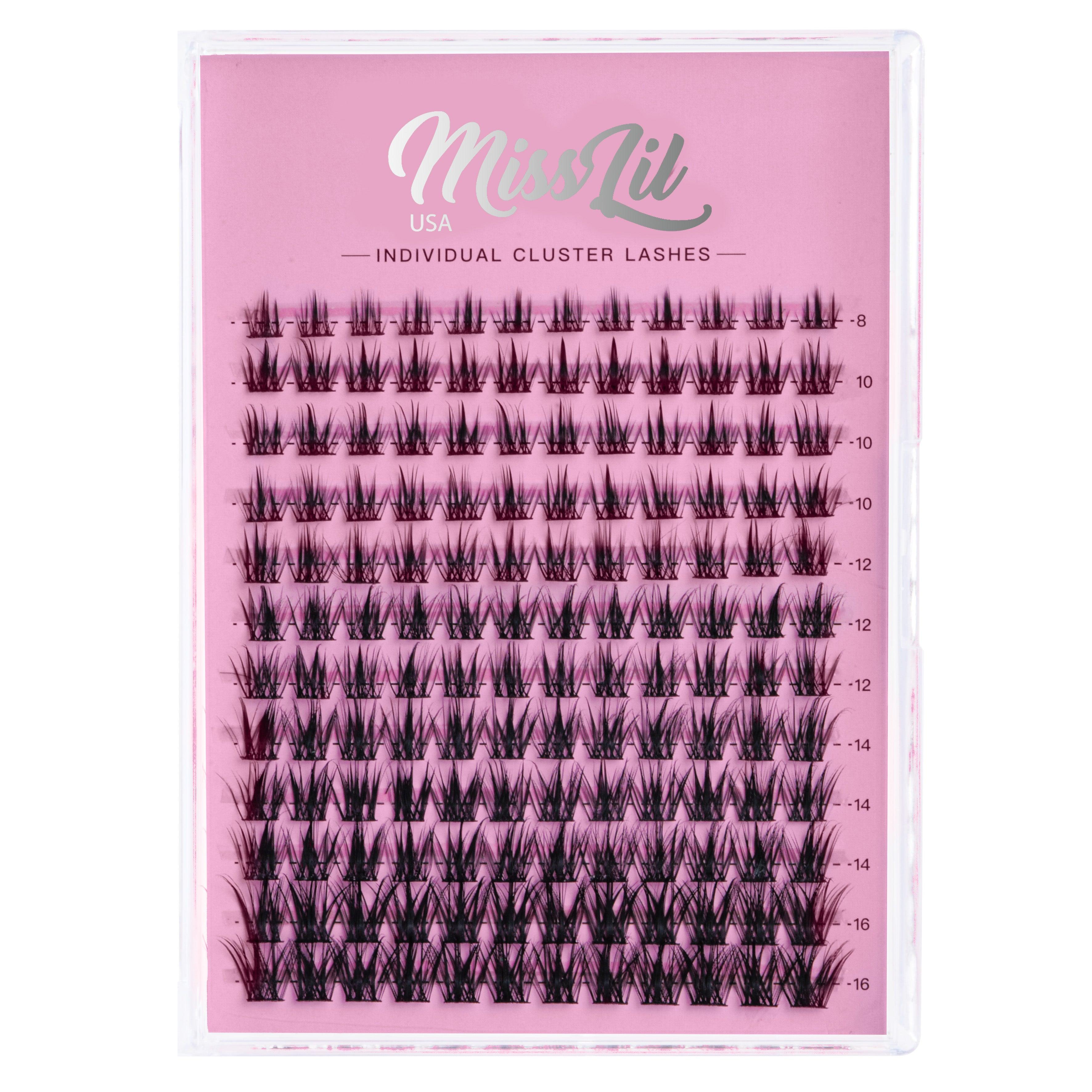 DIY Cluster Lashes AD-17 (Large Mixed Tray) - Miss Lil USA Wholesale