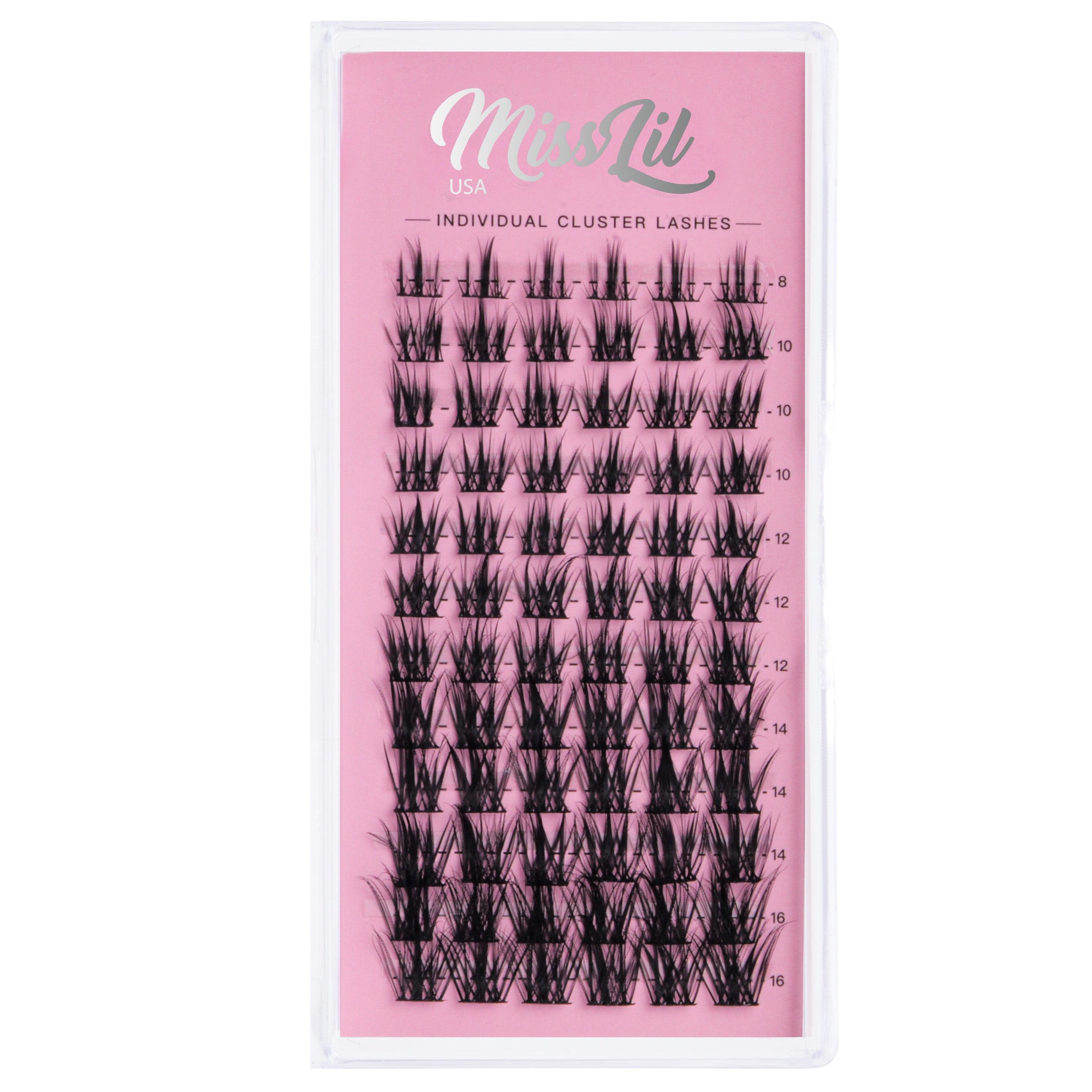 DIY Cluster Lashes AD-17 (Small Mixed Tray) - Miss Lil USA Wholesale