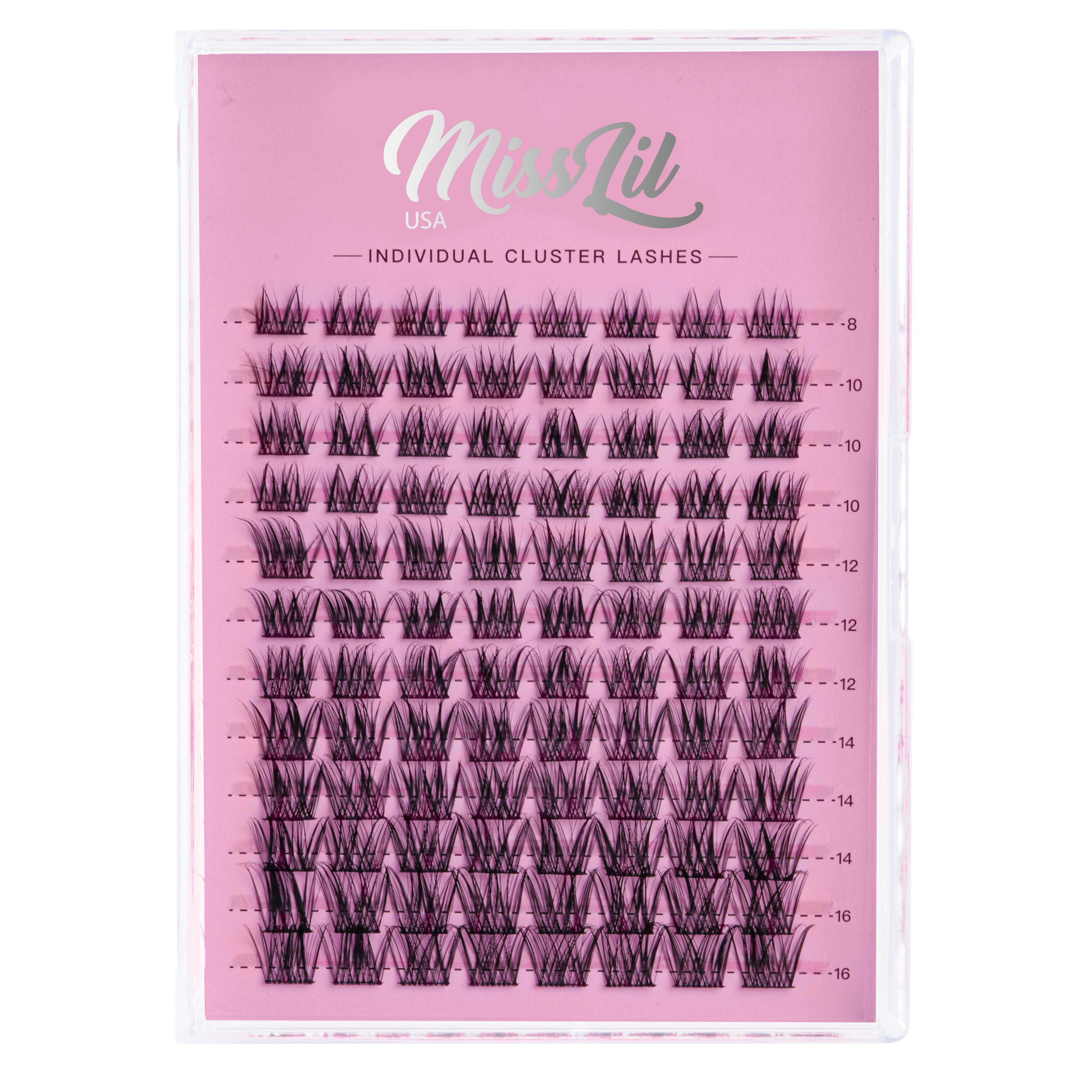 DIY Cluster Lashes AD-38 (Large Mixed Tray) - Miss Lil USA Wholesale