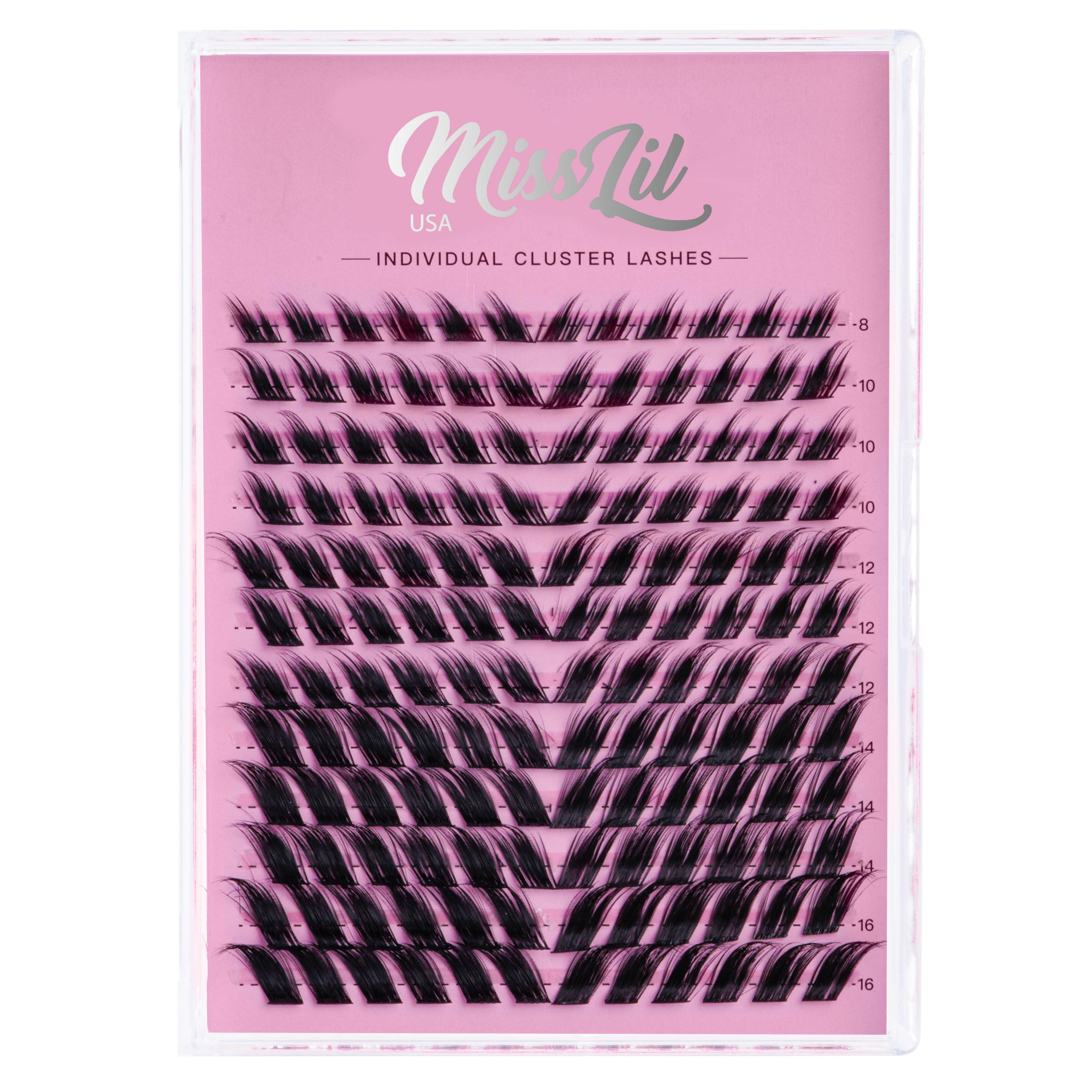 DIY Cluster lashes AD-51 (Large Mixed Tray) - Miss Lil USA Wholesale