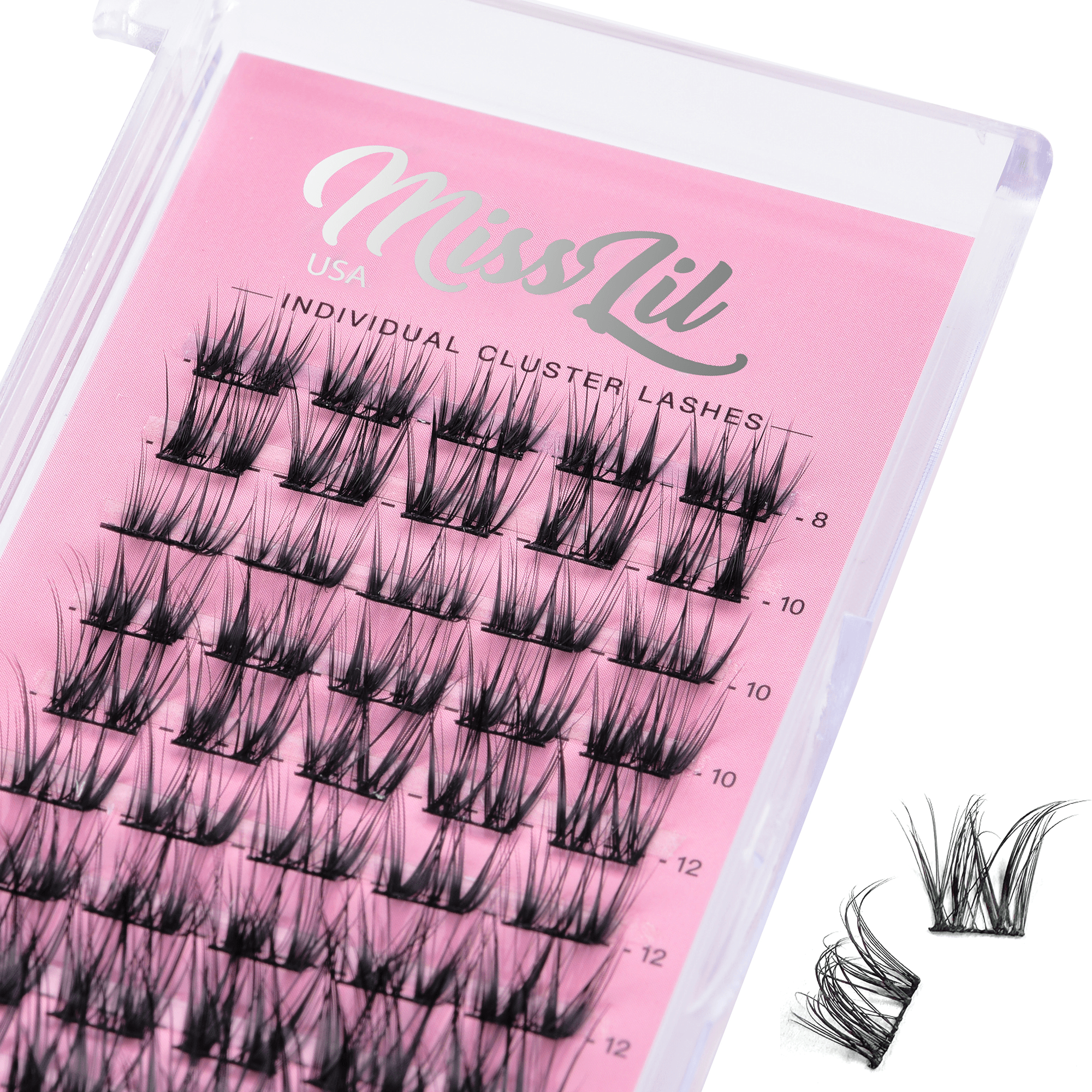 Cluster Lashes AD-01 MIX Small - Miss Lil USA Wholesale