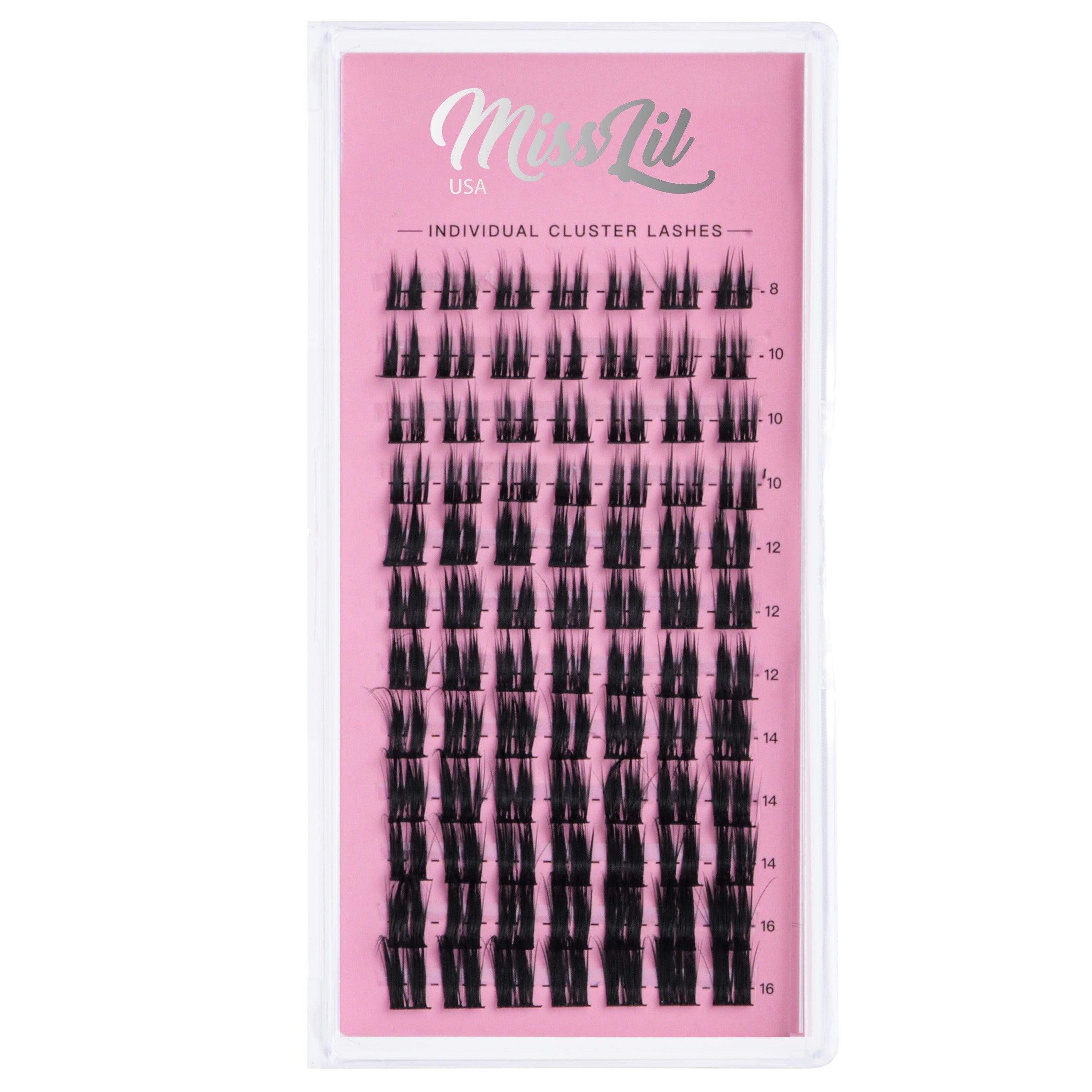 Individual Cluster Lashes AD-03 (Small Mixed Tray) - Miss Lil USA Wholesale