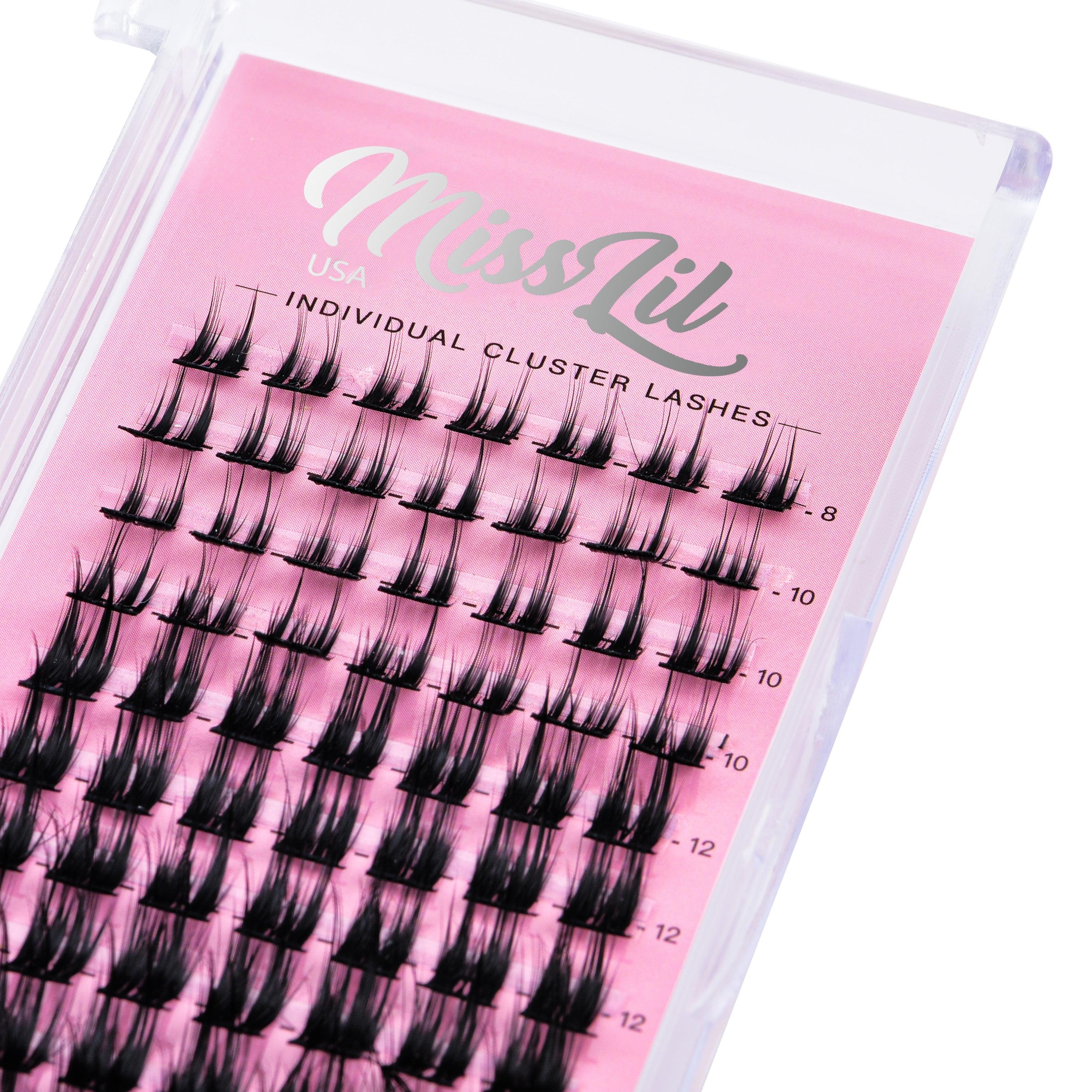 DIY Individual Cluster Lashes AD-03 Small MIX Tray - Miss Lil USA Wholesale