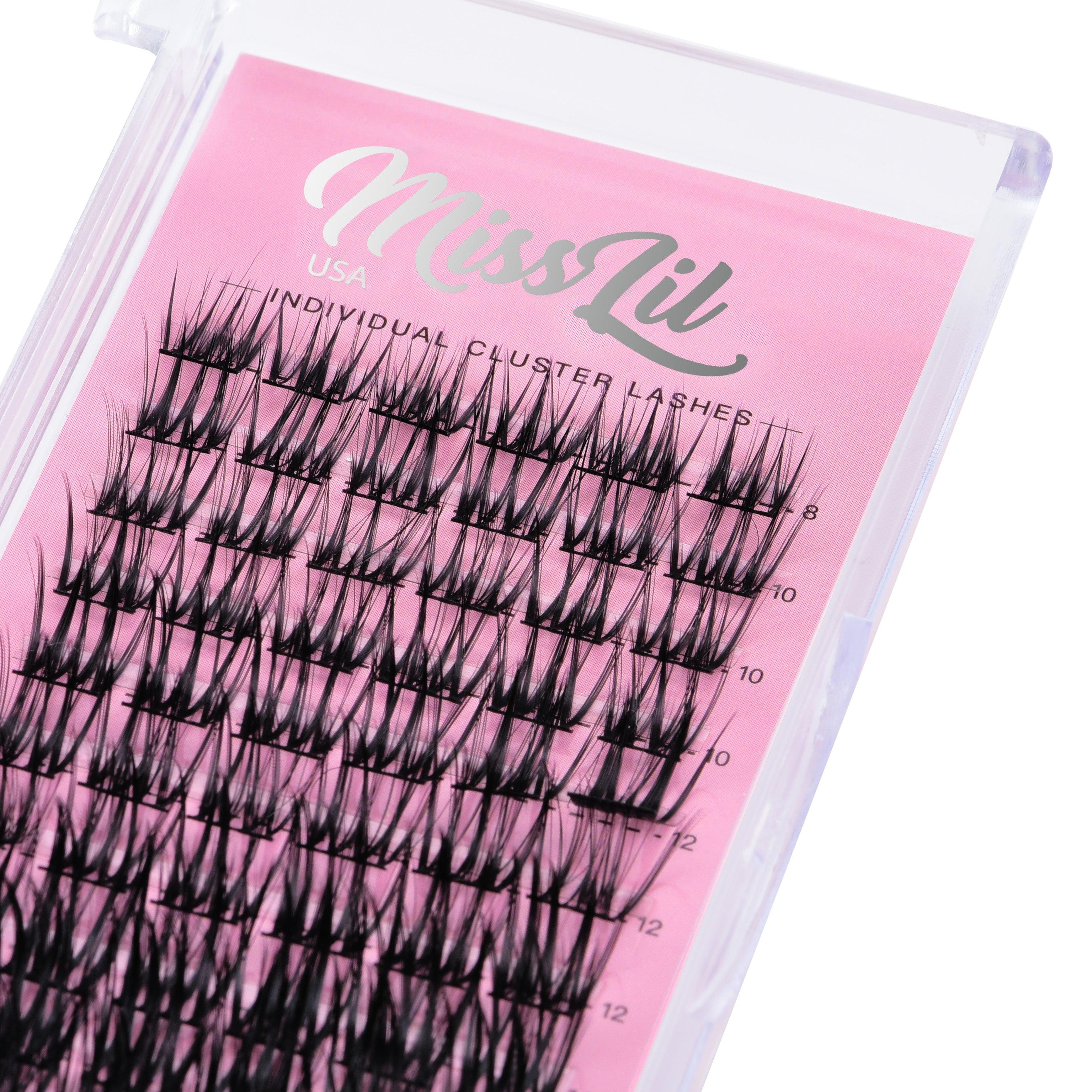 DIY Individual Cluster Lashes AD-04 Small MIX Tray - Miss Lil USA Wholesale