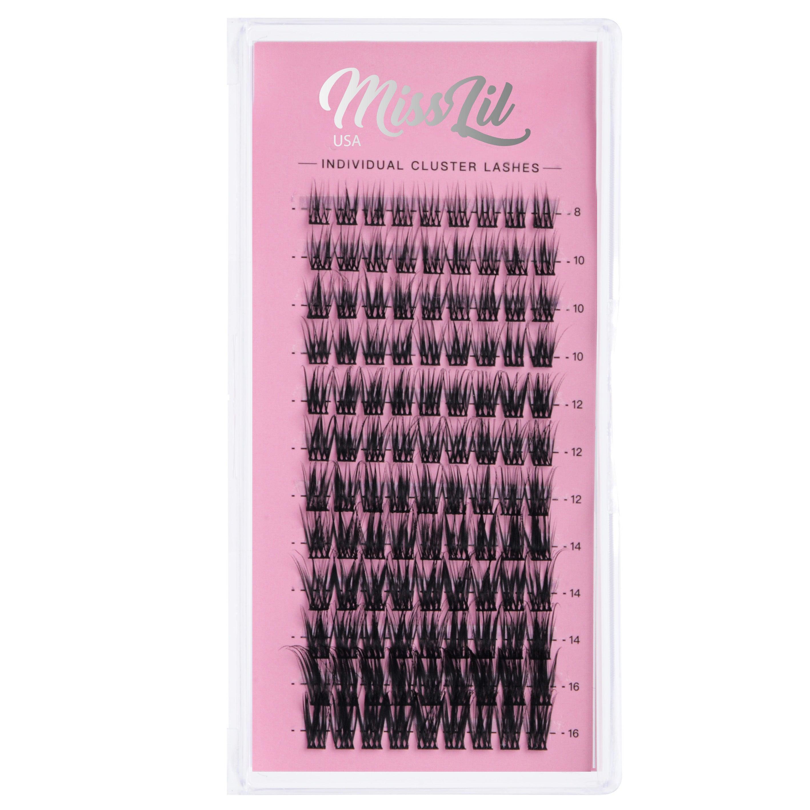 Individual Cluster Lashes AD-07 (Small Mixed Tray) - Miss Lil USA Wholesale