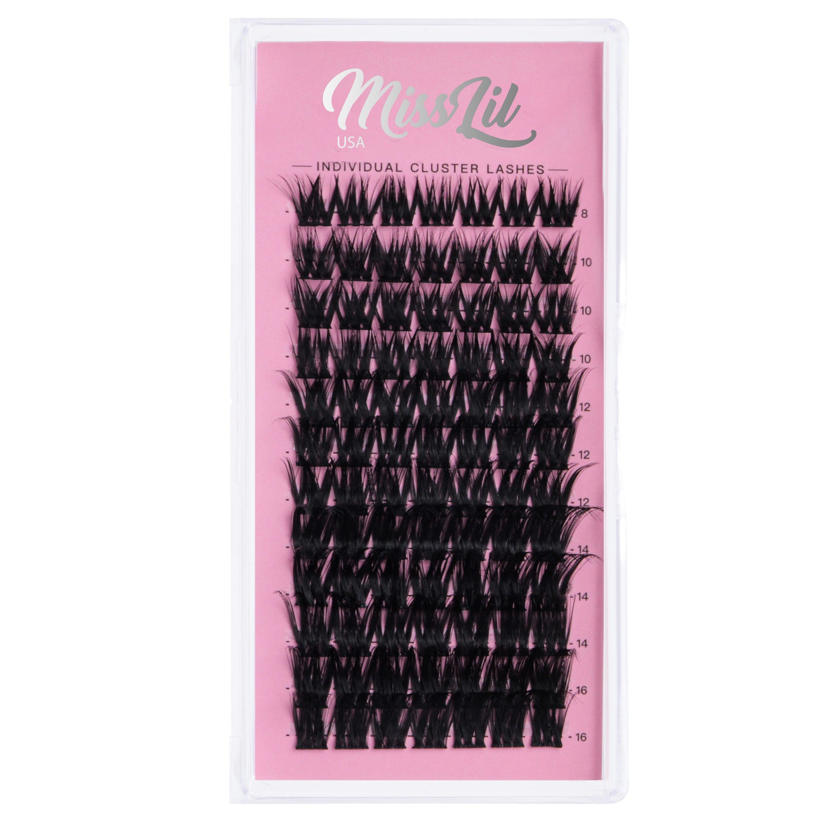 Individual Cluster Lashes AD-09 (Small Mixed Tray) - Miss Lil USA Wholesale