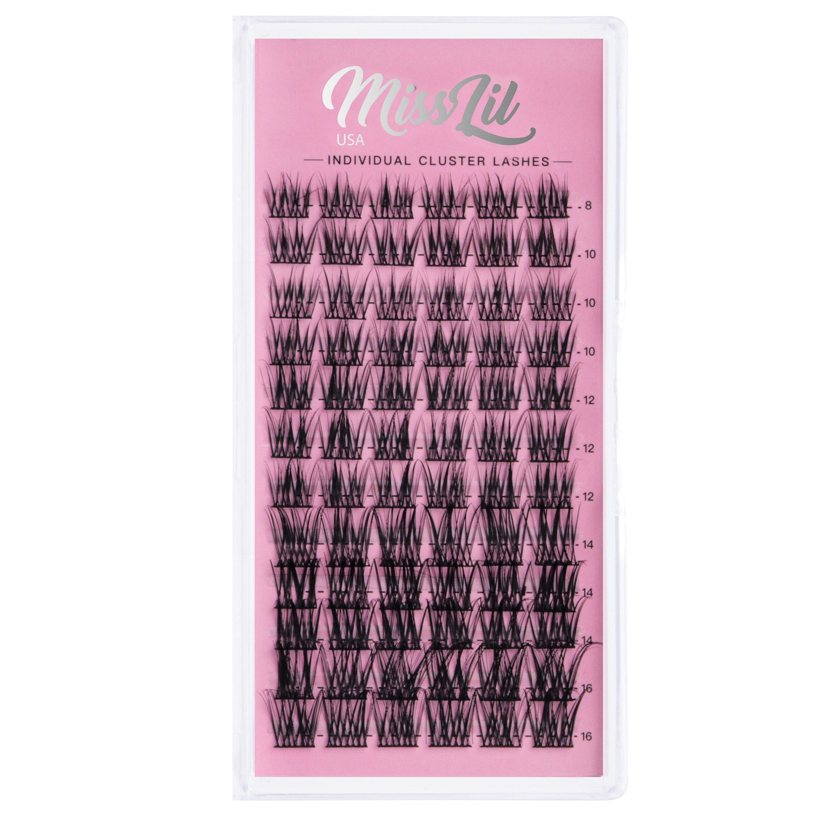 Individual Cluster Lashes AD-27 (Small Mixed Tray) - Miss Lil USA Wholesale