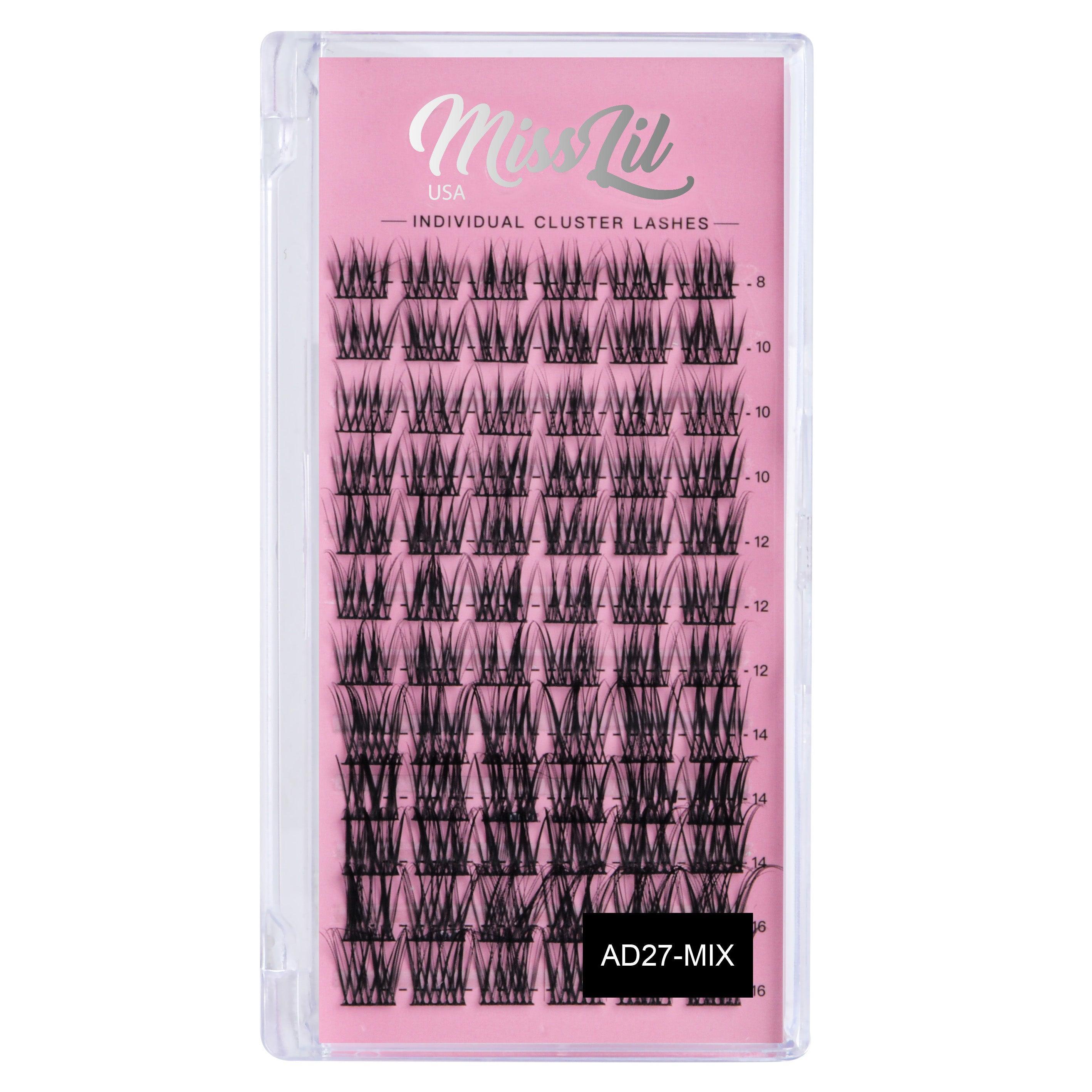 Cluster Lashes AD-27 Small MIX Tray - Miss Lil USA Wholesale