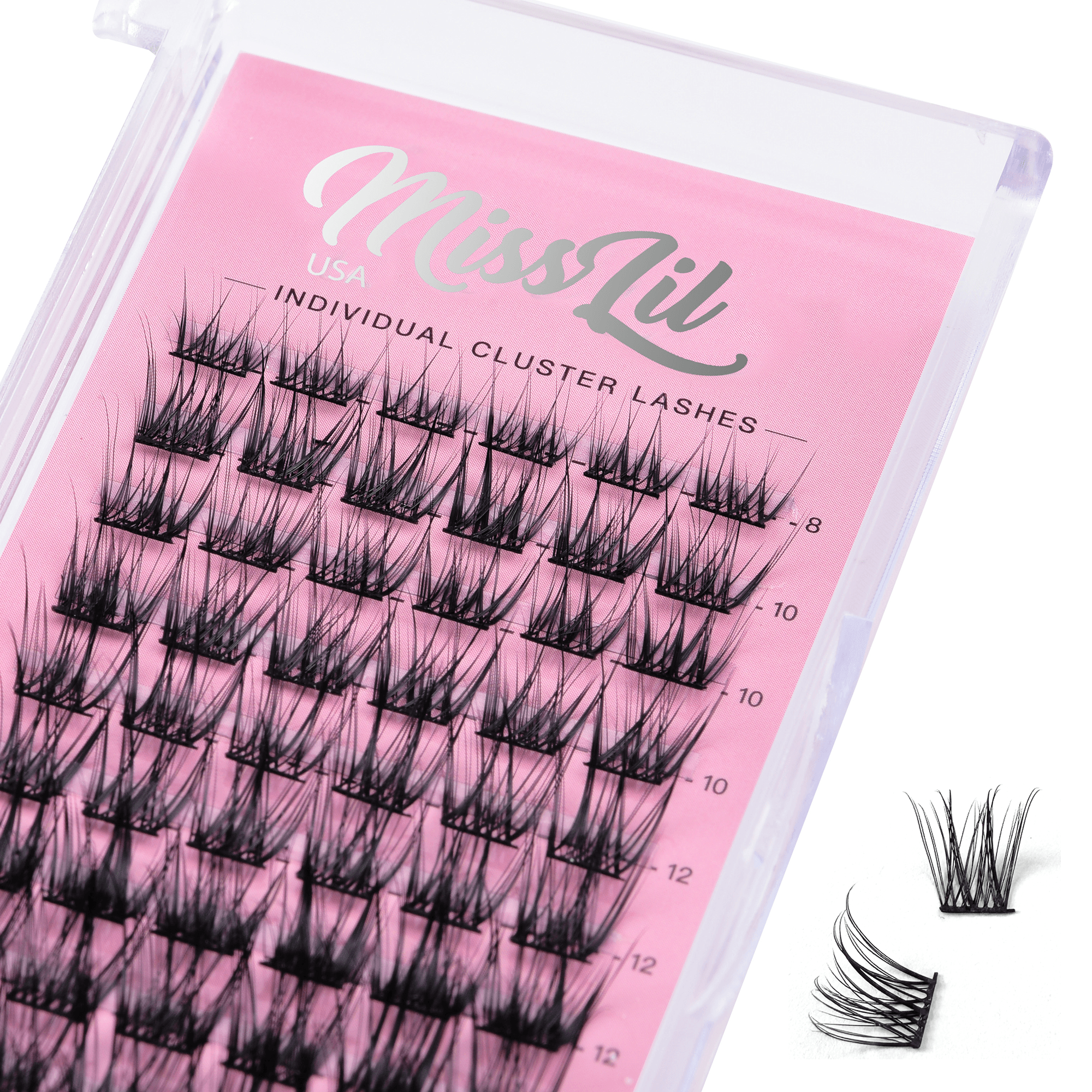 DIY Individual Cluster lashes AD-29 Small MIX - Miss Lil USA Wholesale