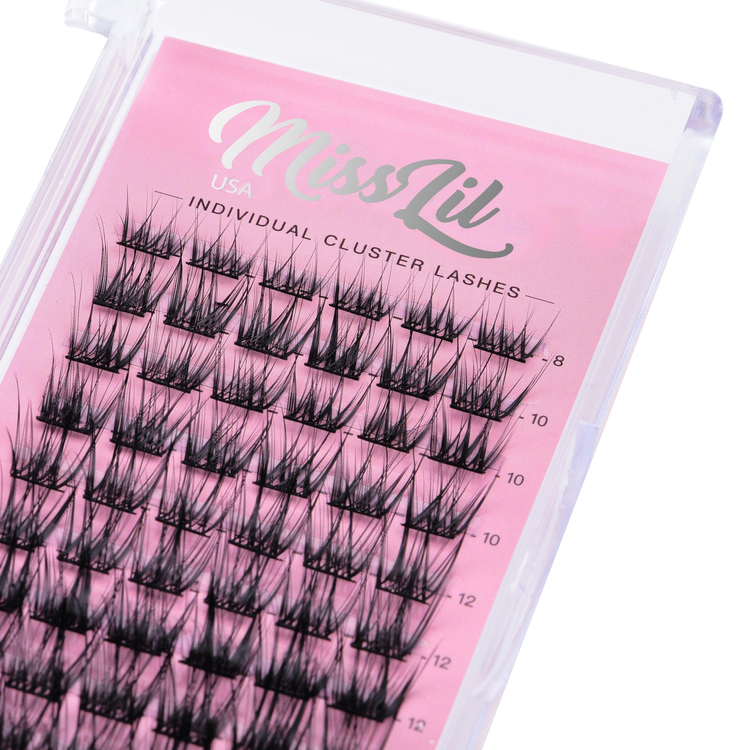 DIY Individual Cluster lashes AD-29 Small MIX Tray- Miss Lil USA Wholesale