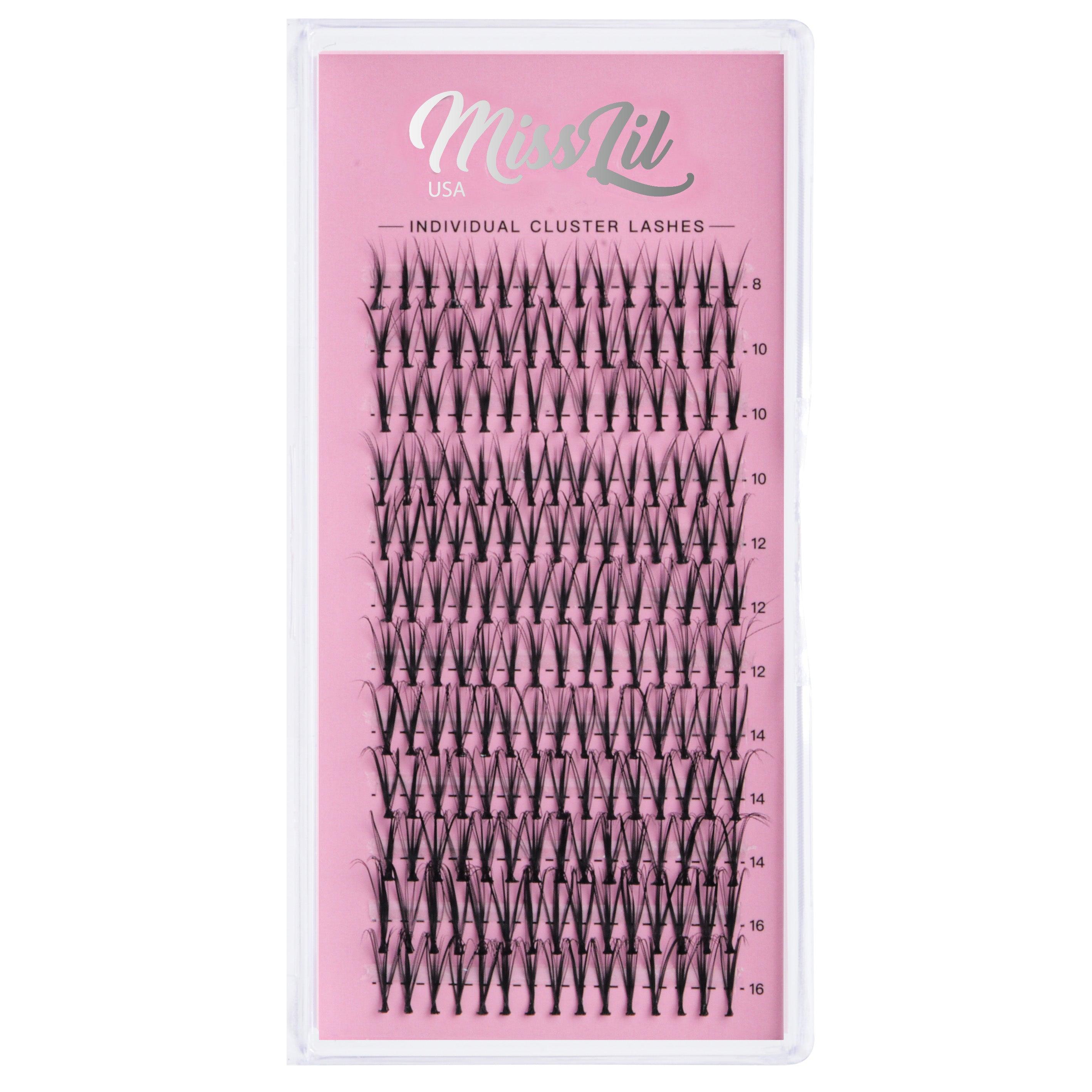 Individual Cluster Lashes AD-37 (Small Mixed Tray) - Miss Lil USA Wholesale