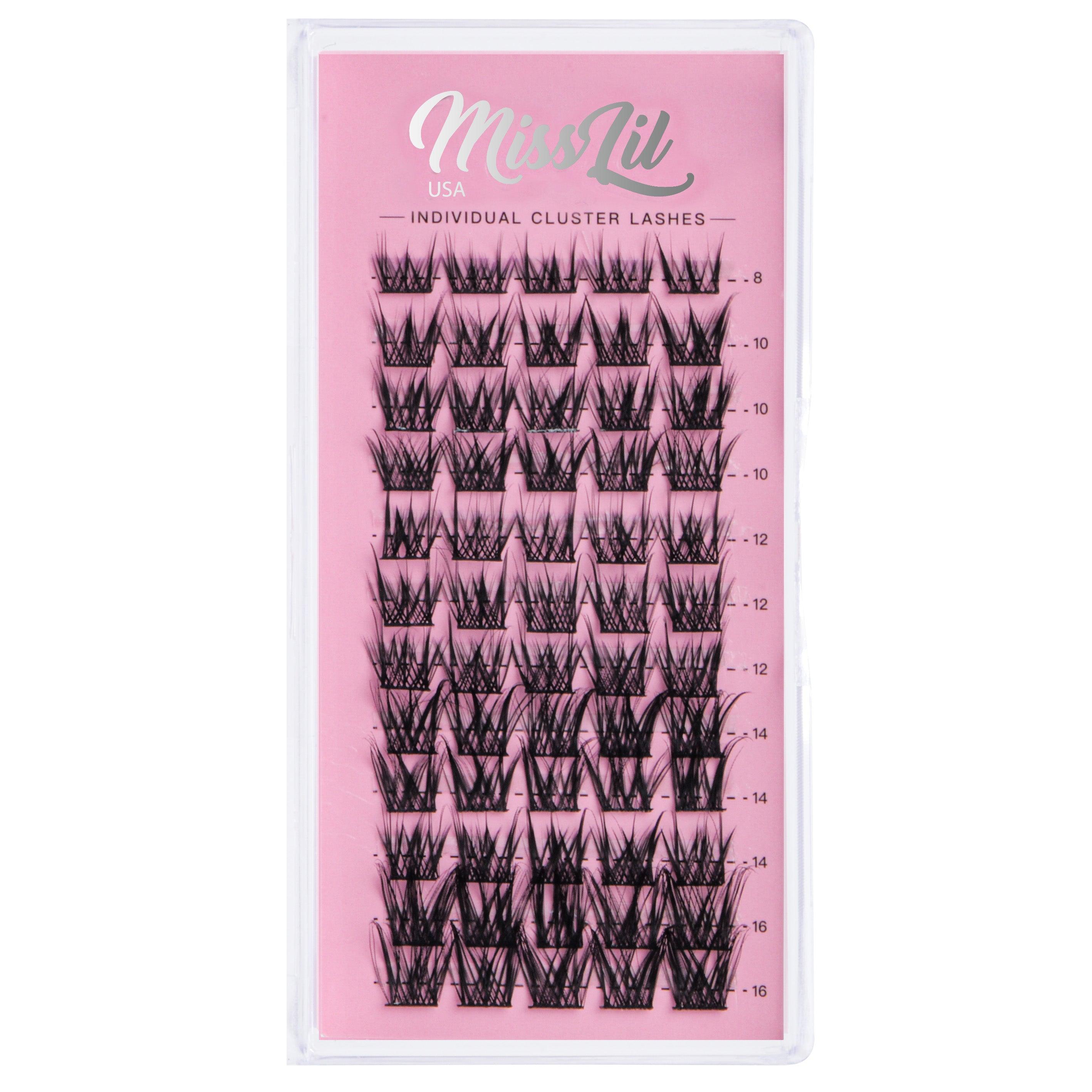 Individual Cluster Lashes AD-39 (Small Mixed Tray) - Miss Lil USA Wholesale
