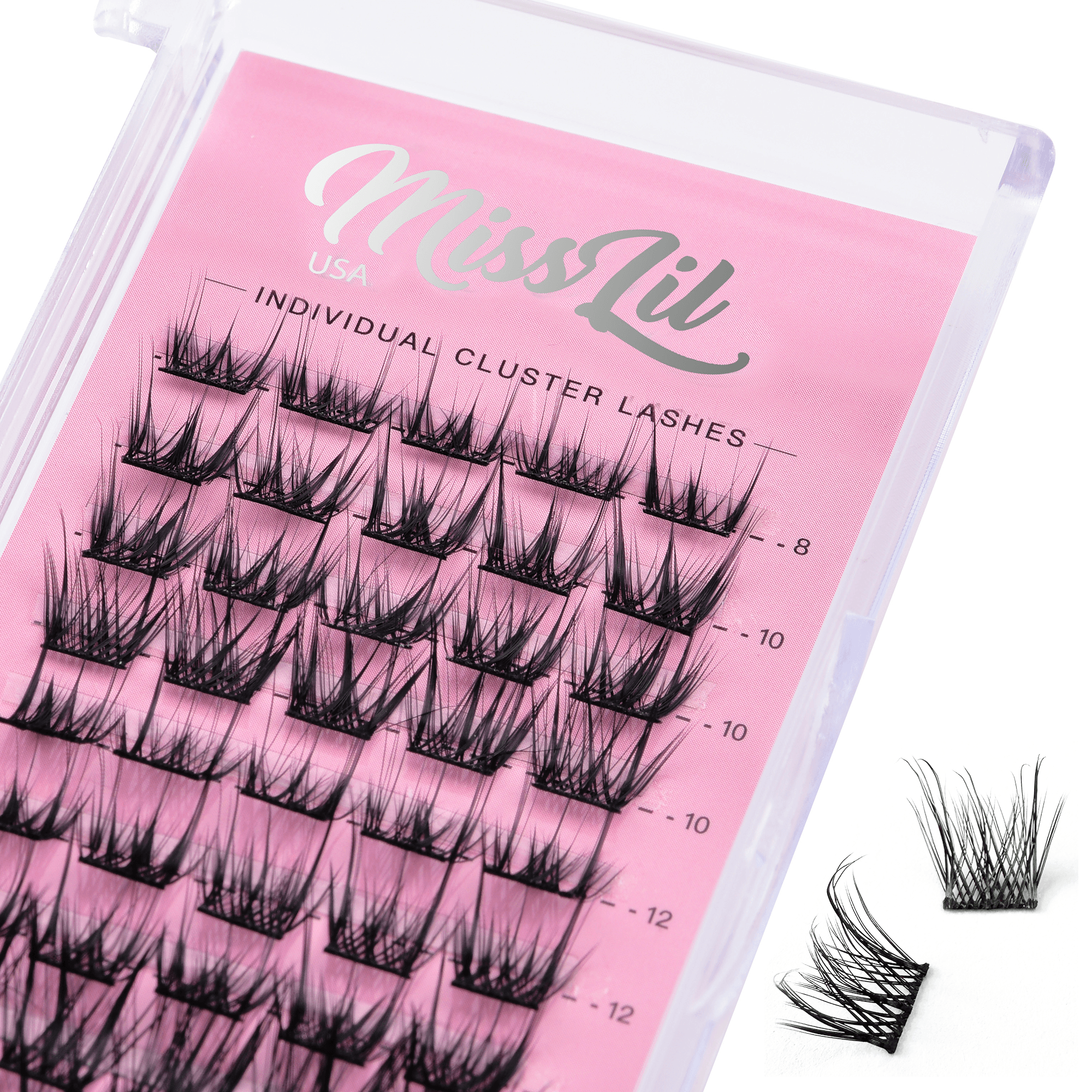 DIY Individual Cluster lashes AD-39 Small MIX - Miss Lil USA Wholesale