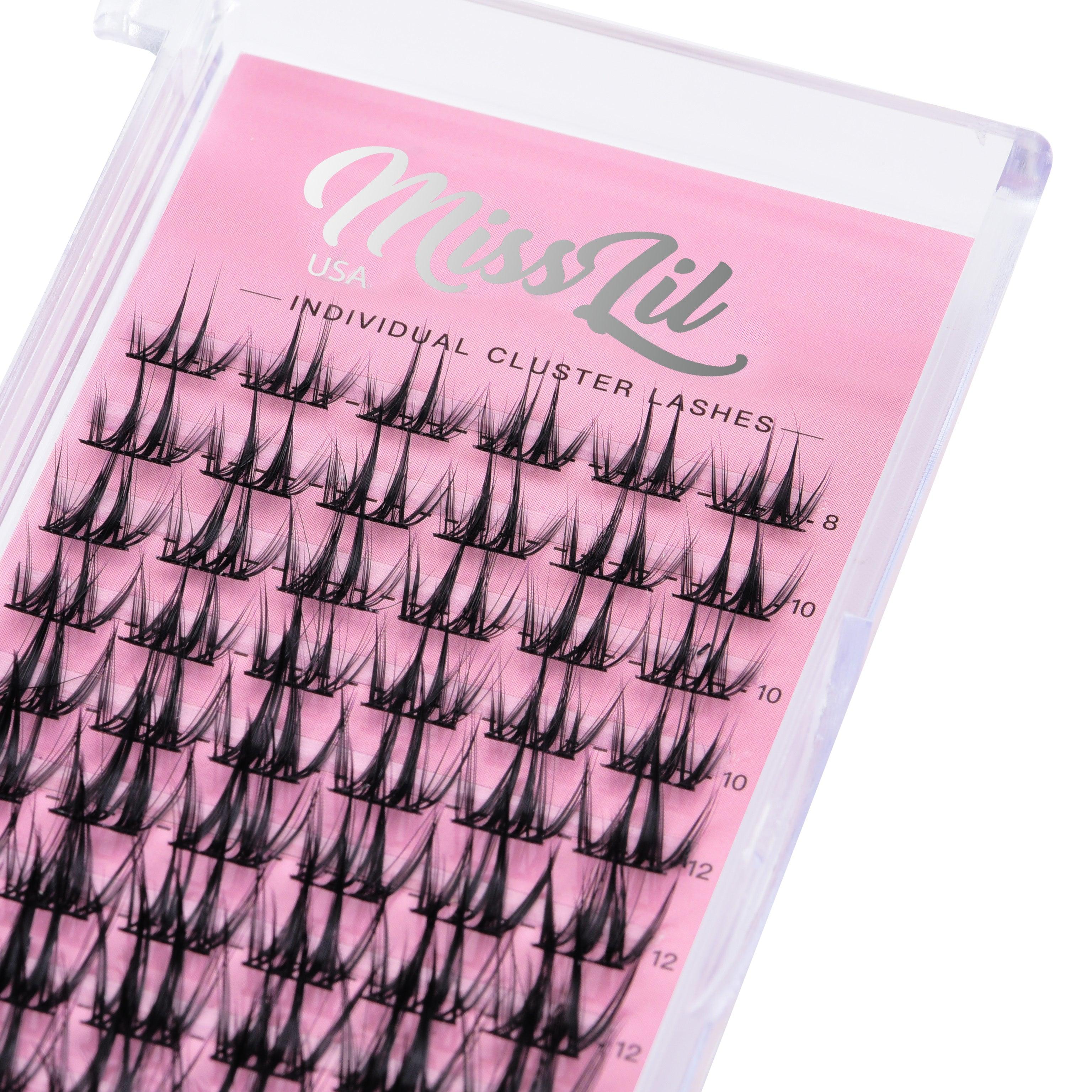 DIY Individual Cluster lashes AD-42 Small MIX Tray- Miss Lil USA Wholesale