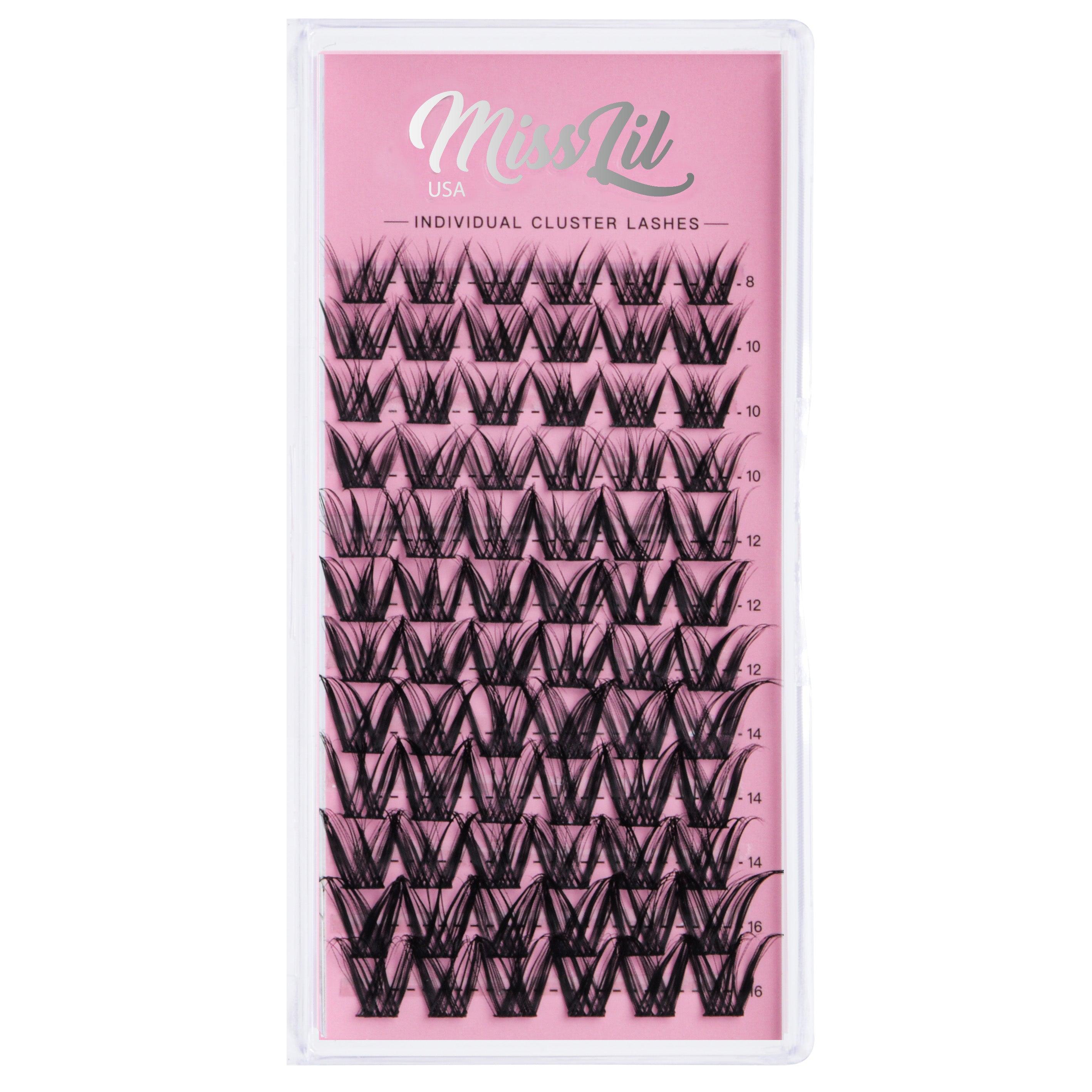 Individual Cluster Lashes AD-44 (Small Mixed Tray) - Miss Lil USA Wholesale