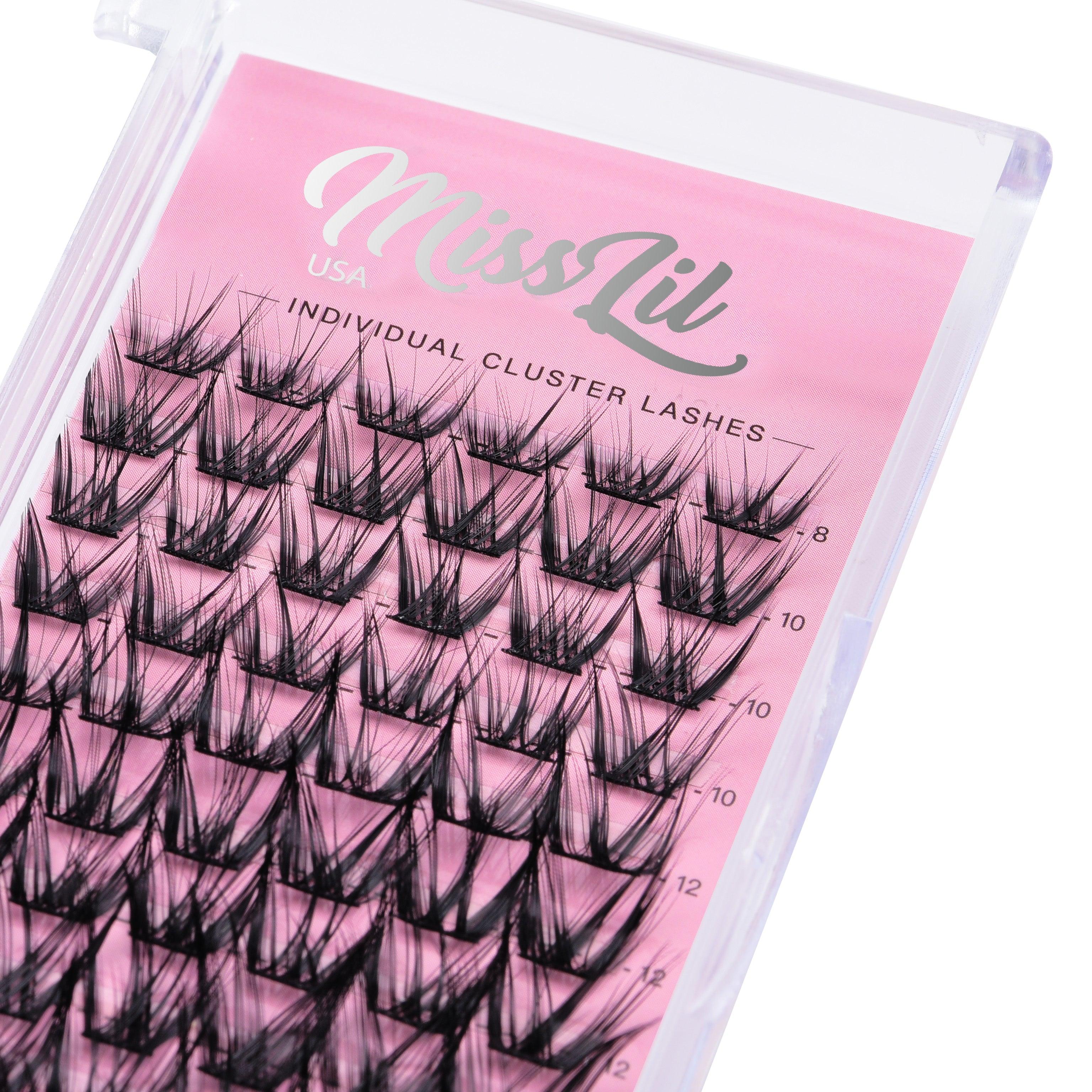 DIY Individual Cluster lashes AD-44 Small MIX Tray - Miss Lil USA Wholesale