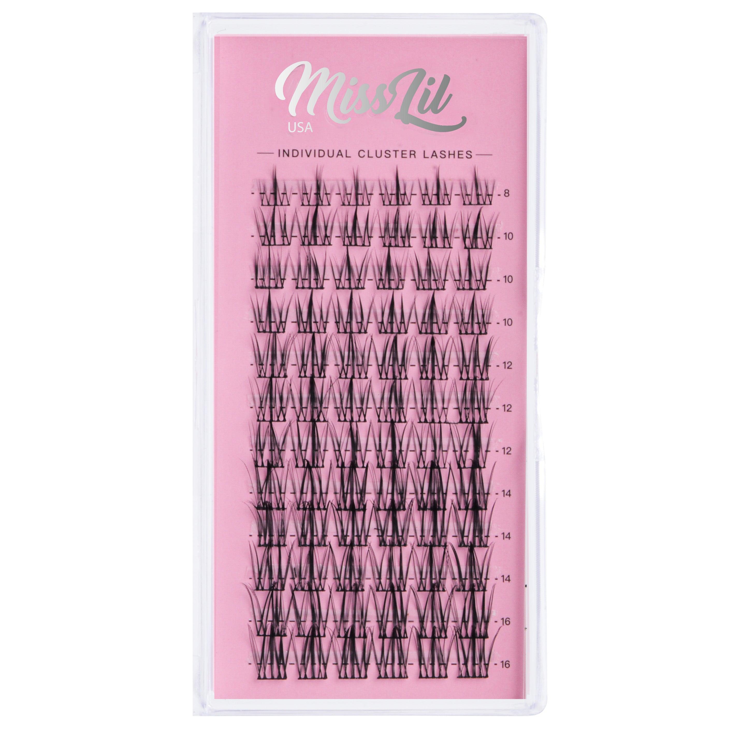Individual Cluster Lashes AD-50 (Small Mixed Tray) - Miss Lil USA Wholesale