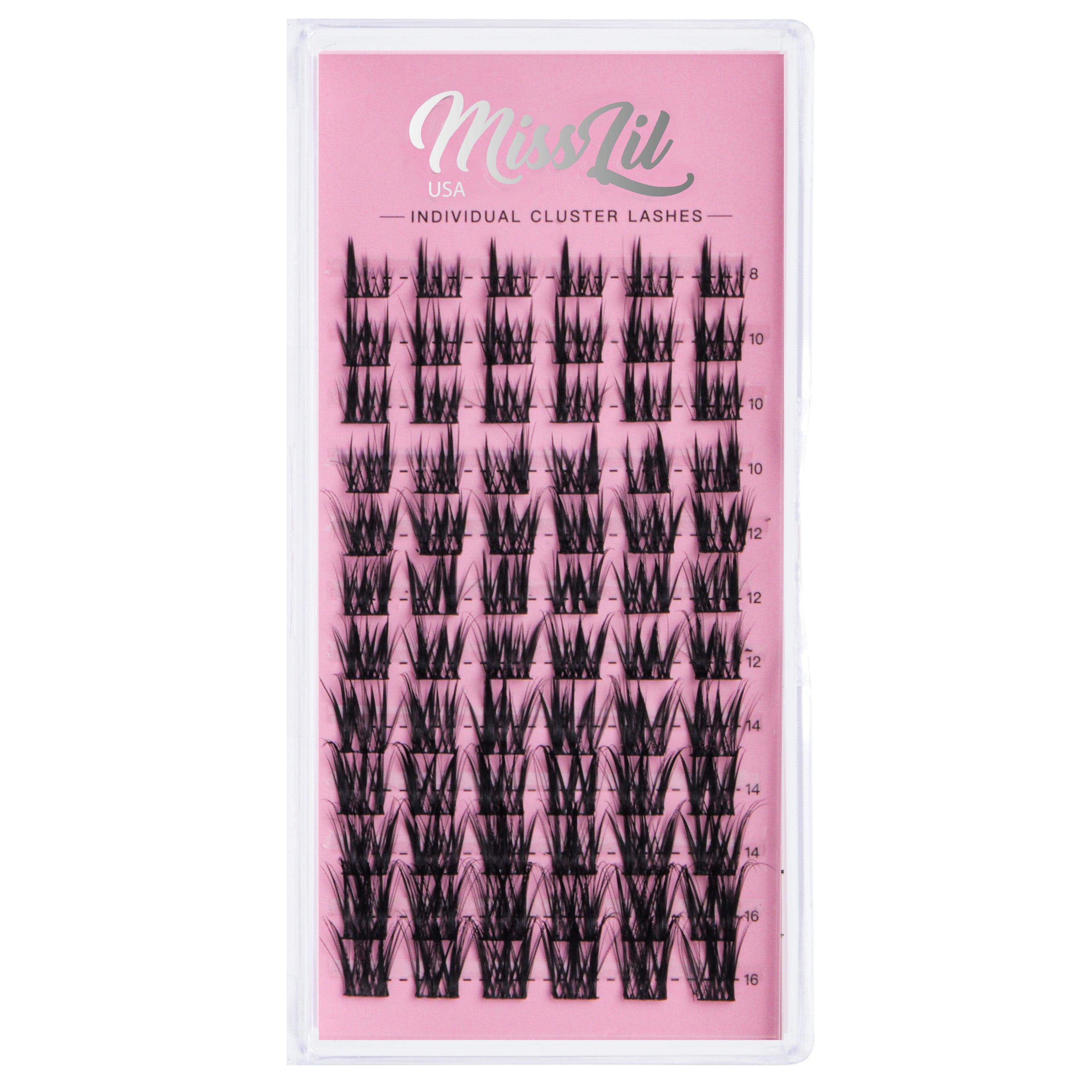 Individual Cluster Lashes AD-57 (Small Mixed Tray) - Miss Lil USA Wholesale