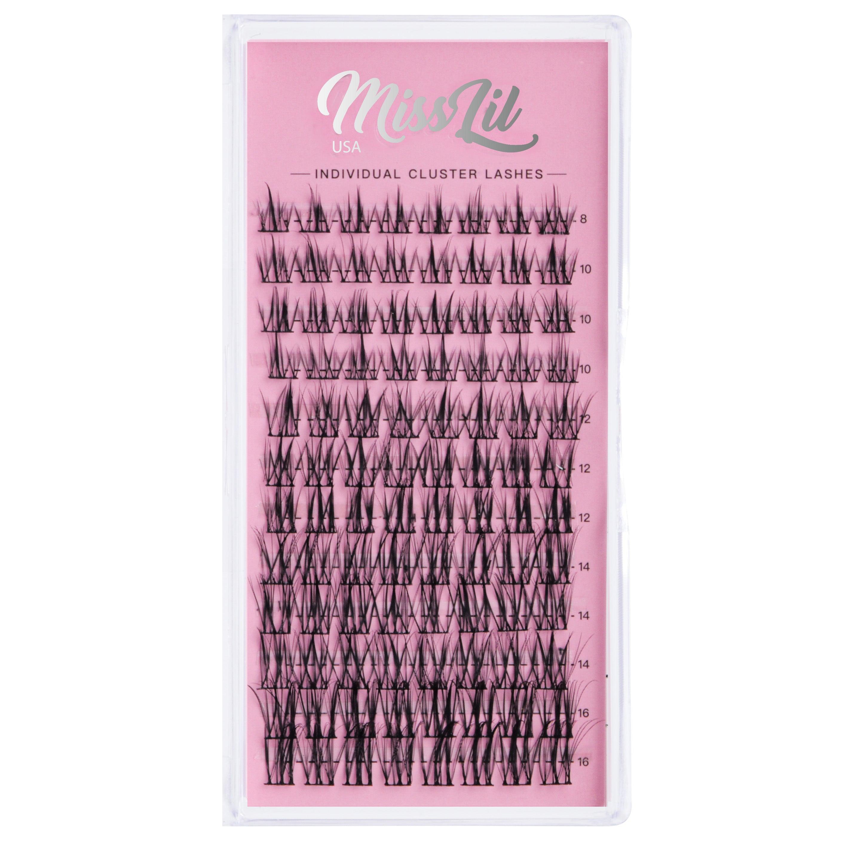 Individual Cluster Lashes AD-58 (Small Mixed Tray) - Miss Lil USA Wholesale