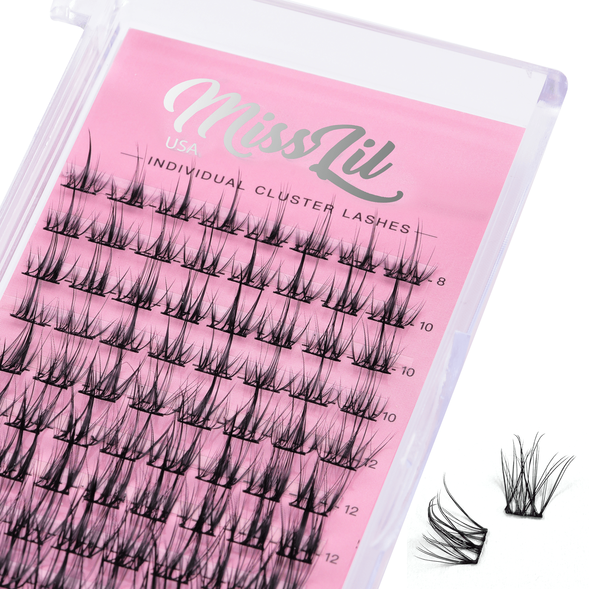 DIY lash Clusters AD-58 Small Mix Tray - Miss Lil USA Wholesale